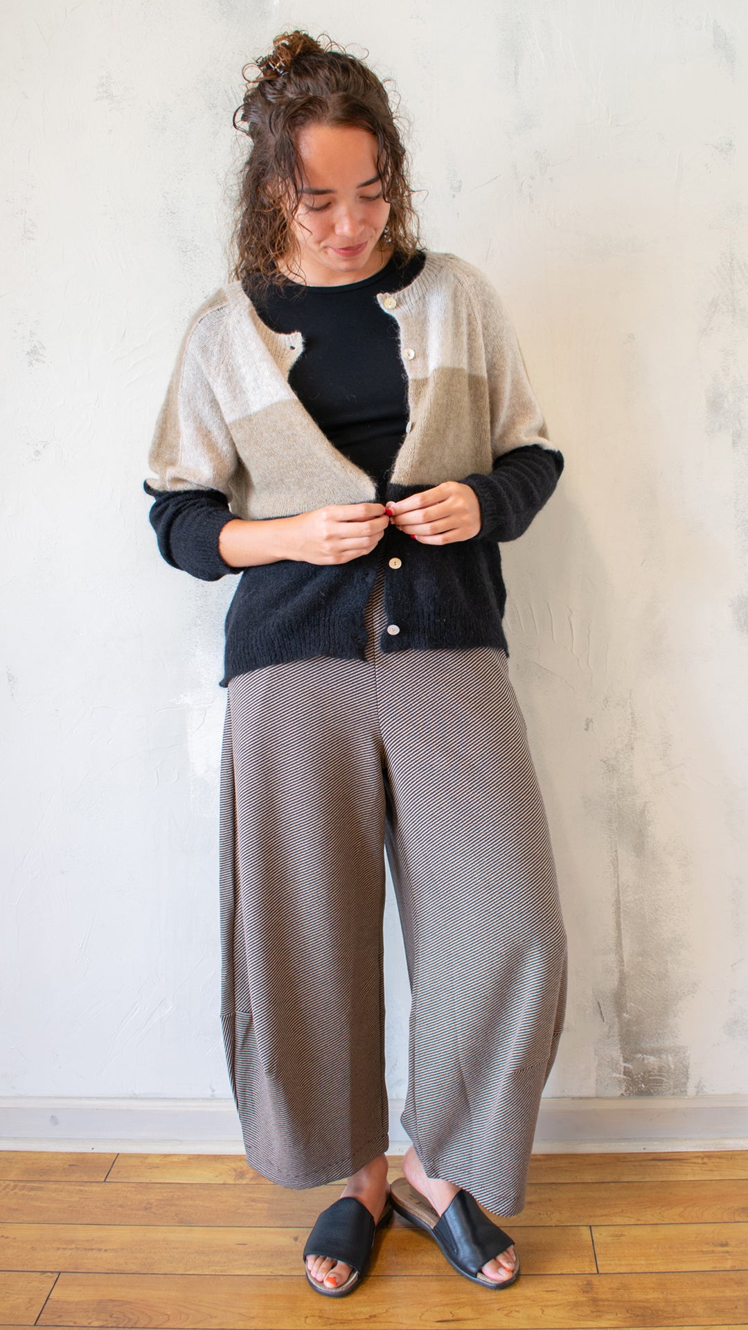 Tri-Stripe Sweater