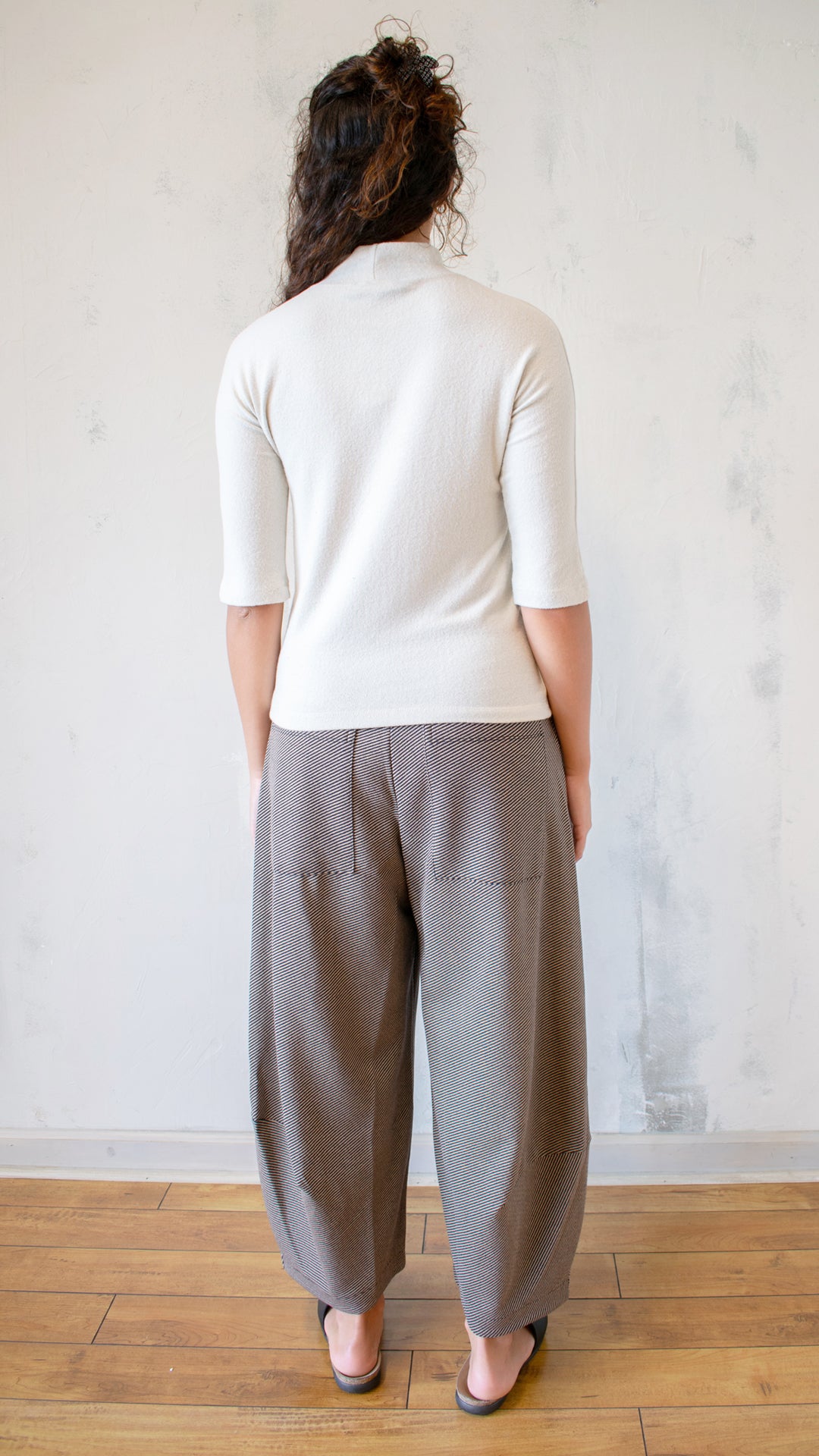 Basic Mock Neck Tee (Multiple Colors)