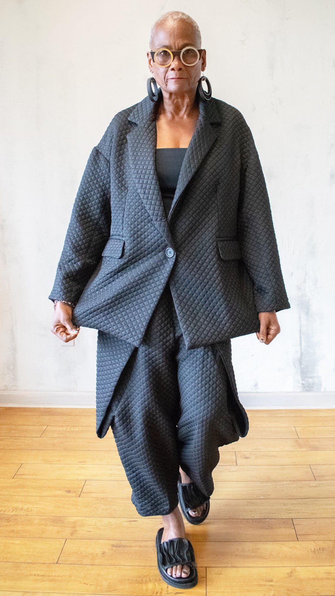 Boyfriend Jacquard Blazer