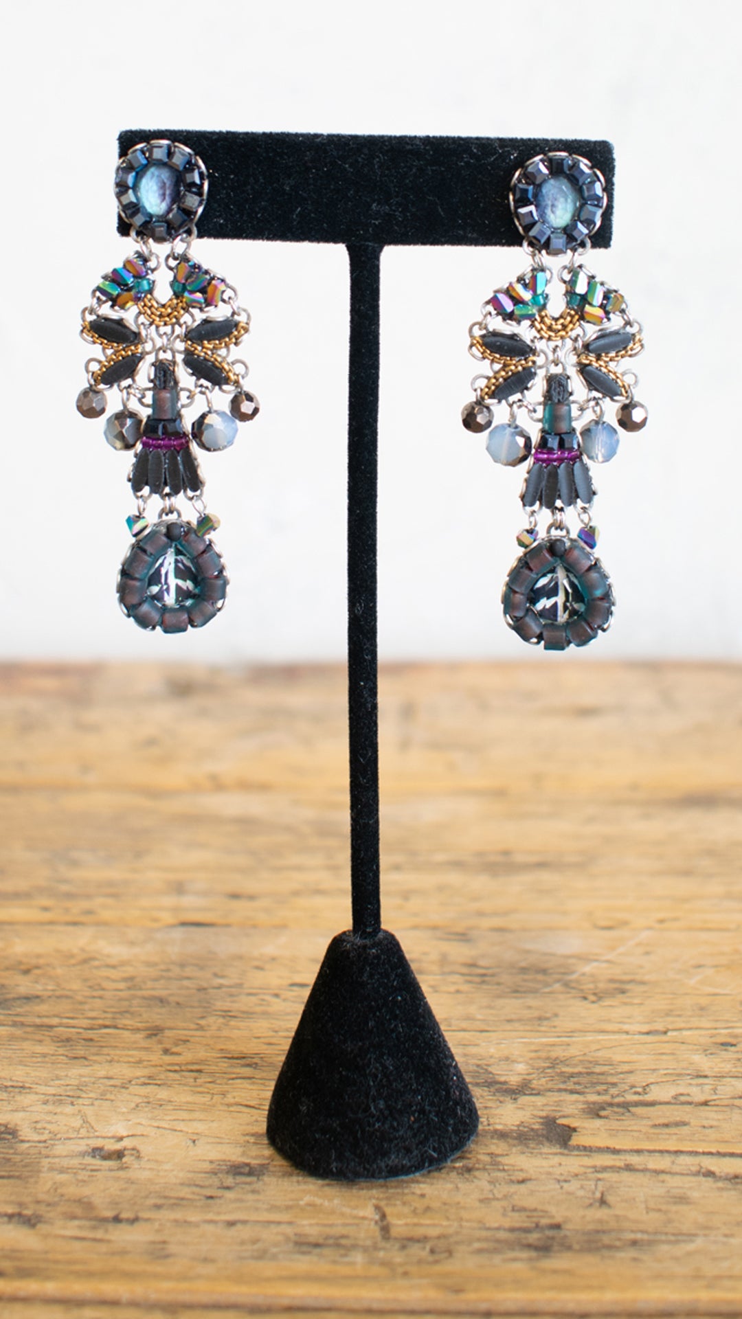 Obsidian Earrings