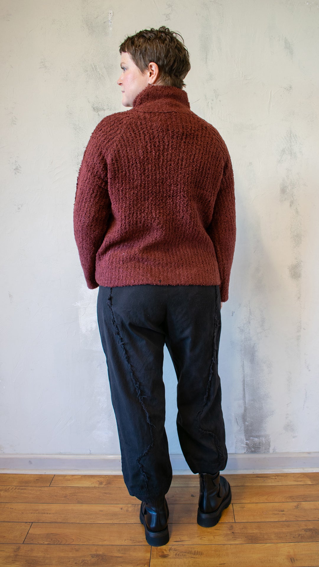 Plush Turtleneck Sweater (Multiple Colors)