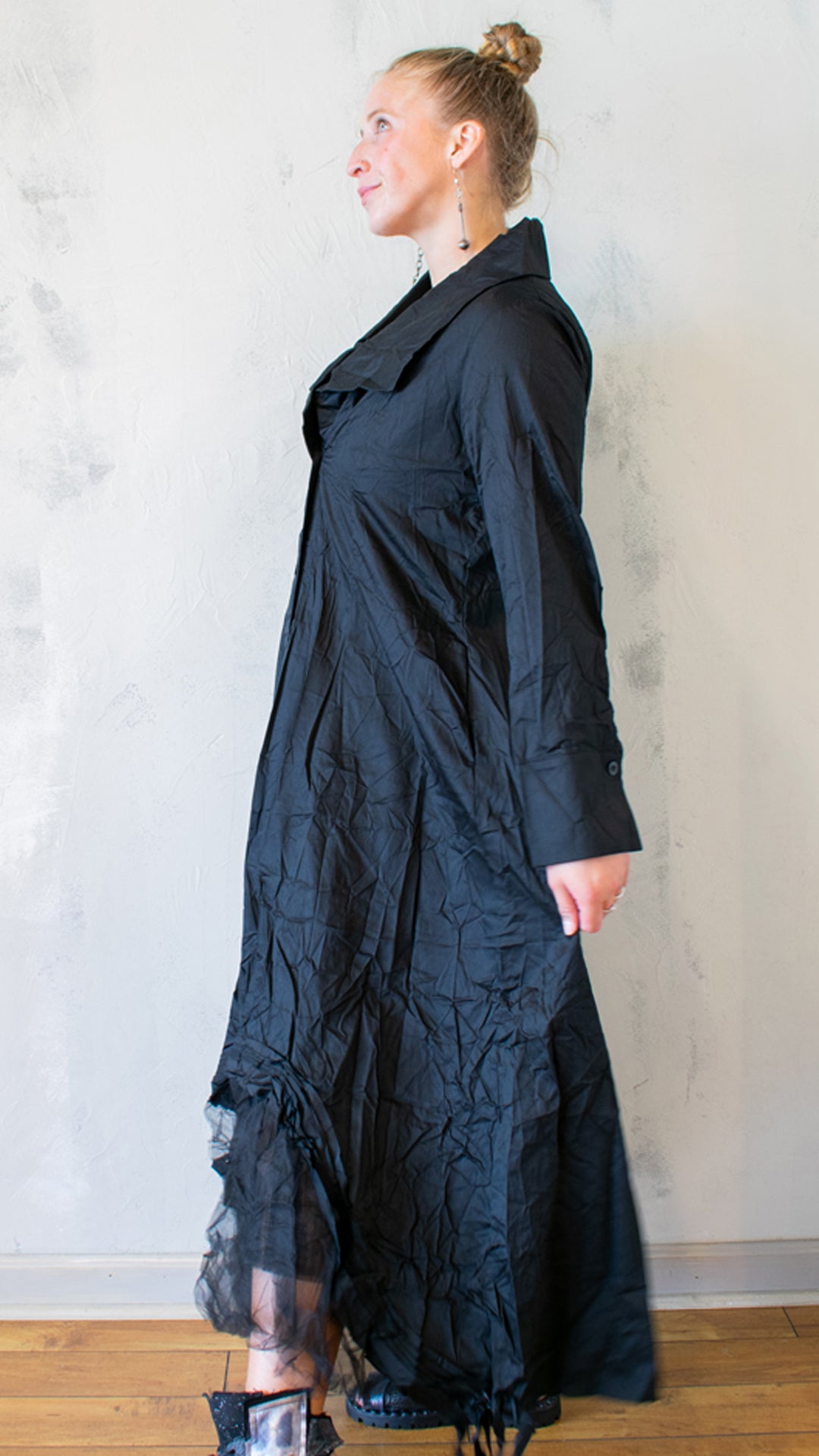 Lace Hem Duster