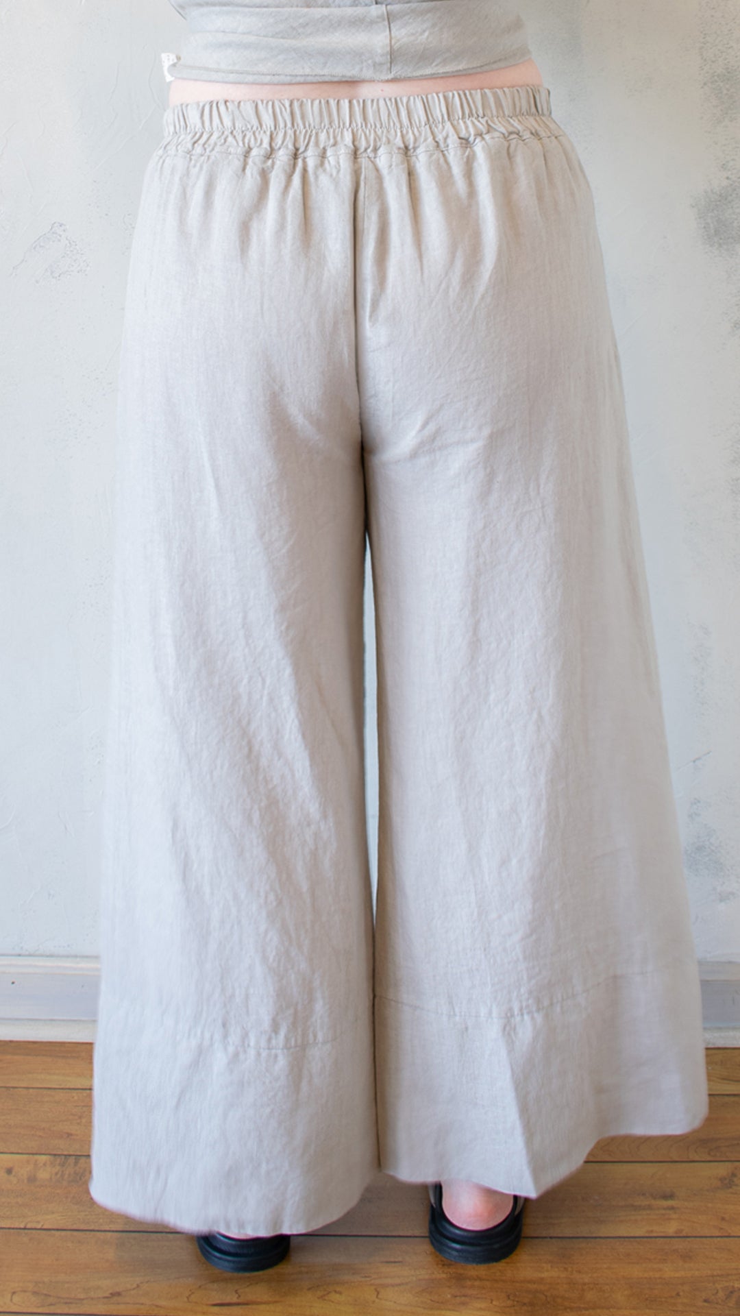 Full Leg Linen Trouser