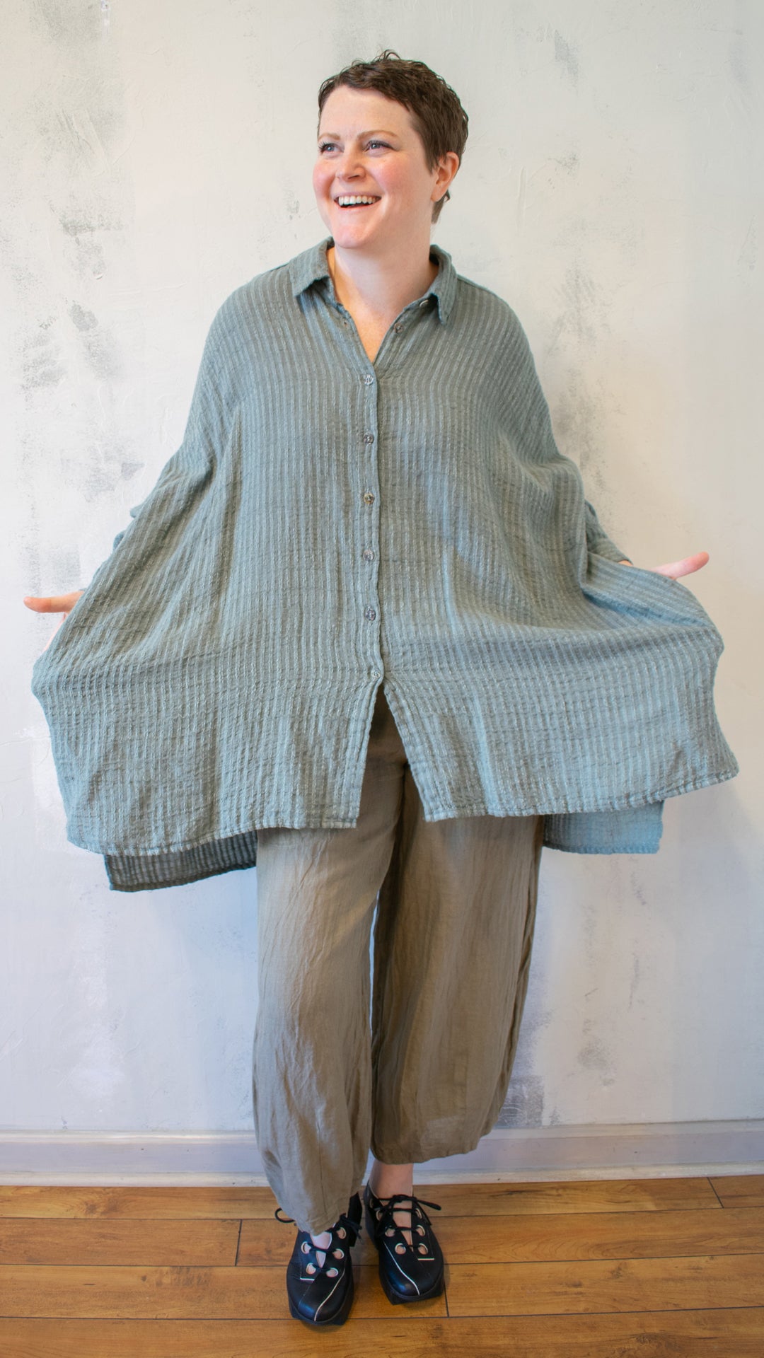 Camicia Riccione in Eucalipto Uffizi