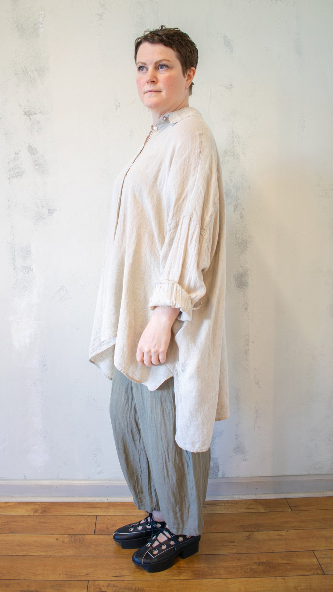Camicia Riccione in Naturale Battista