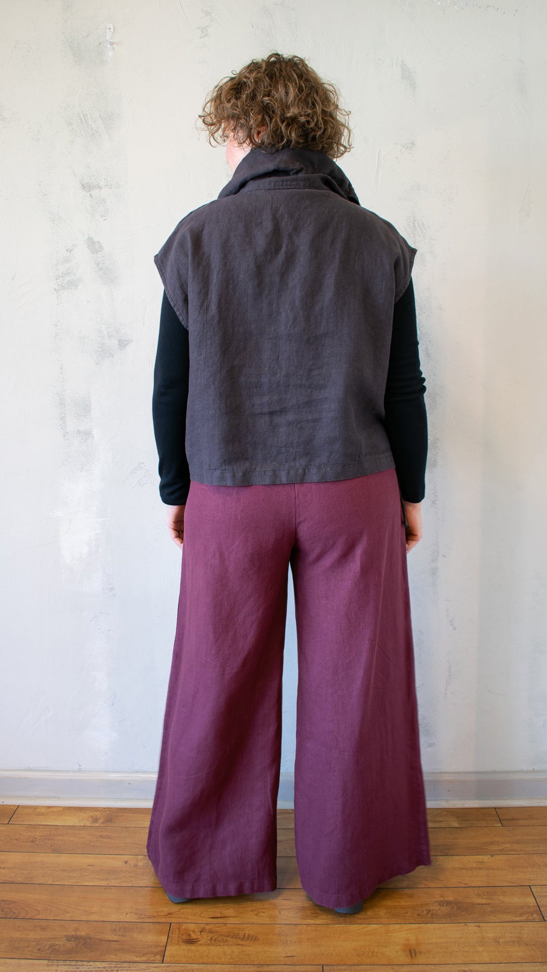 Heavy Linen Irene Vest (Multiple Colors)
