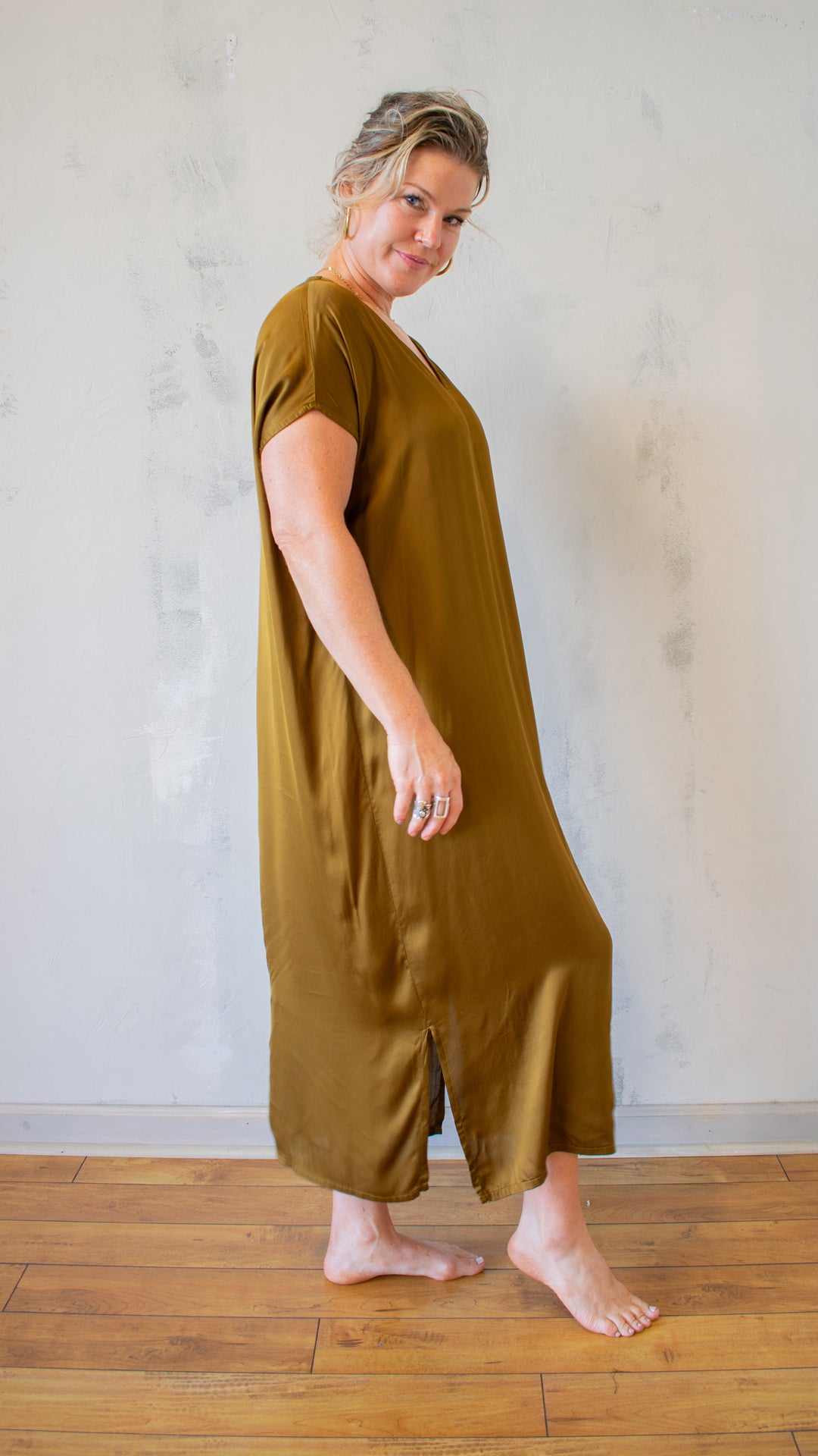 Rebecca Dress in Viscose (Multiple Colors)