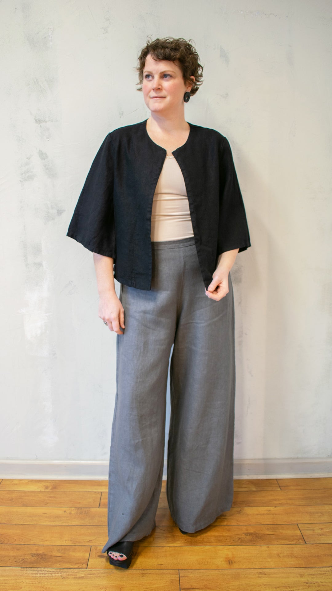 Linen Calla Jacket (Multiple Colors)