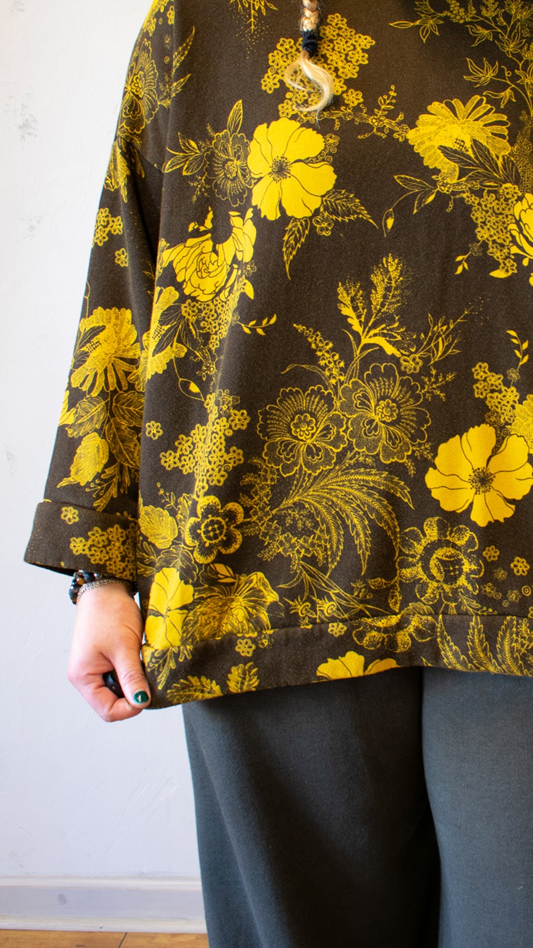 Printed Alden Shirt in Bamboo Fleece (Multiple Colors)