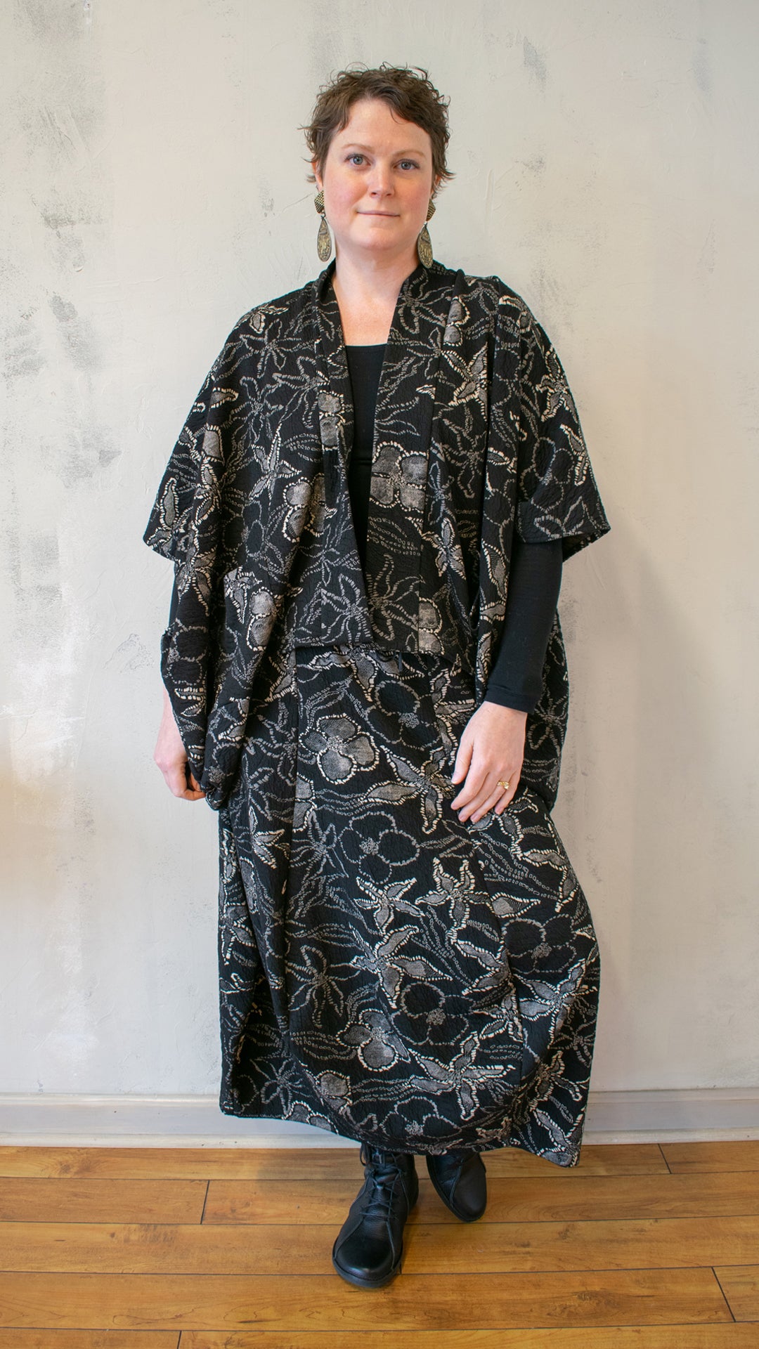 Jacquard Origami Jacket