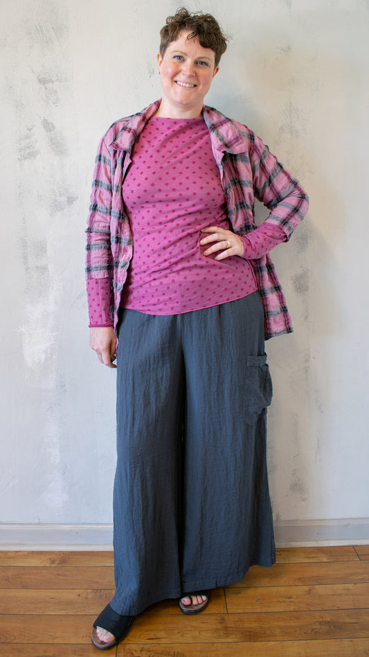 Edge Tee in Mesh Dot (multiple colors)