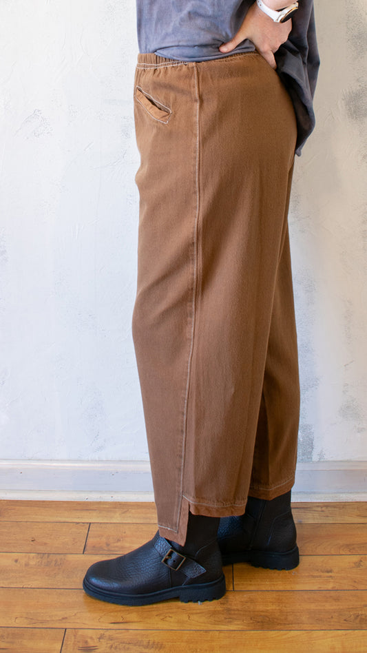 Lolly Denim Pant Saddle