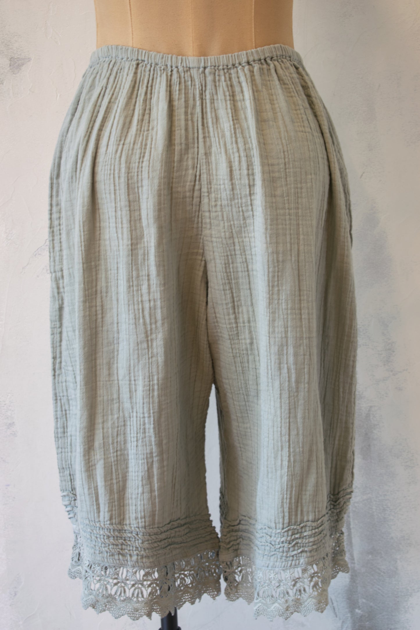 Krista Larson; Avocado Cotton Gauze Bloomers