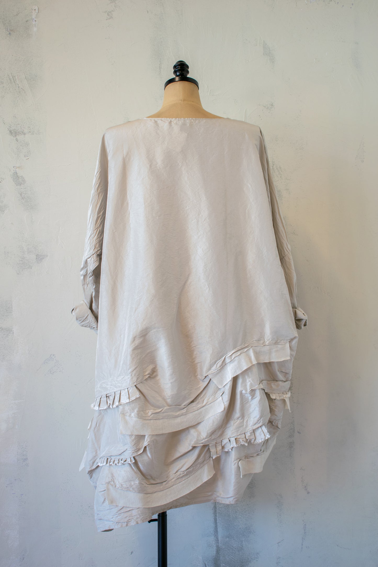 Krista Larson; Silk Wavey Dress