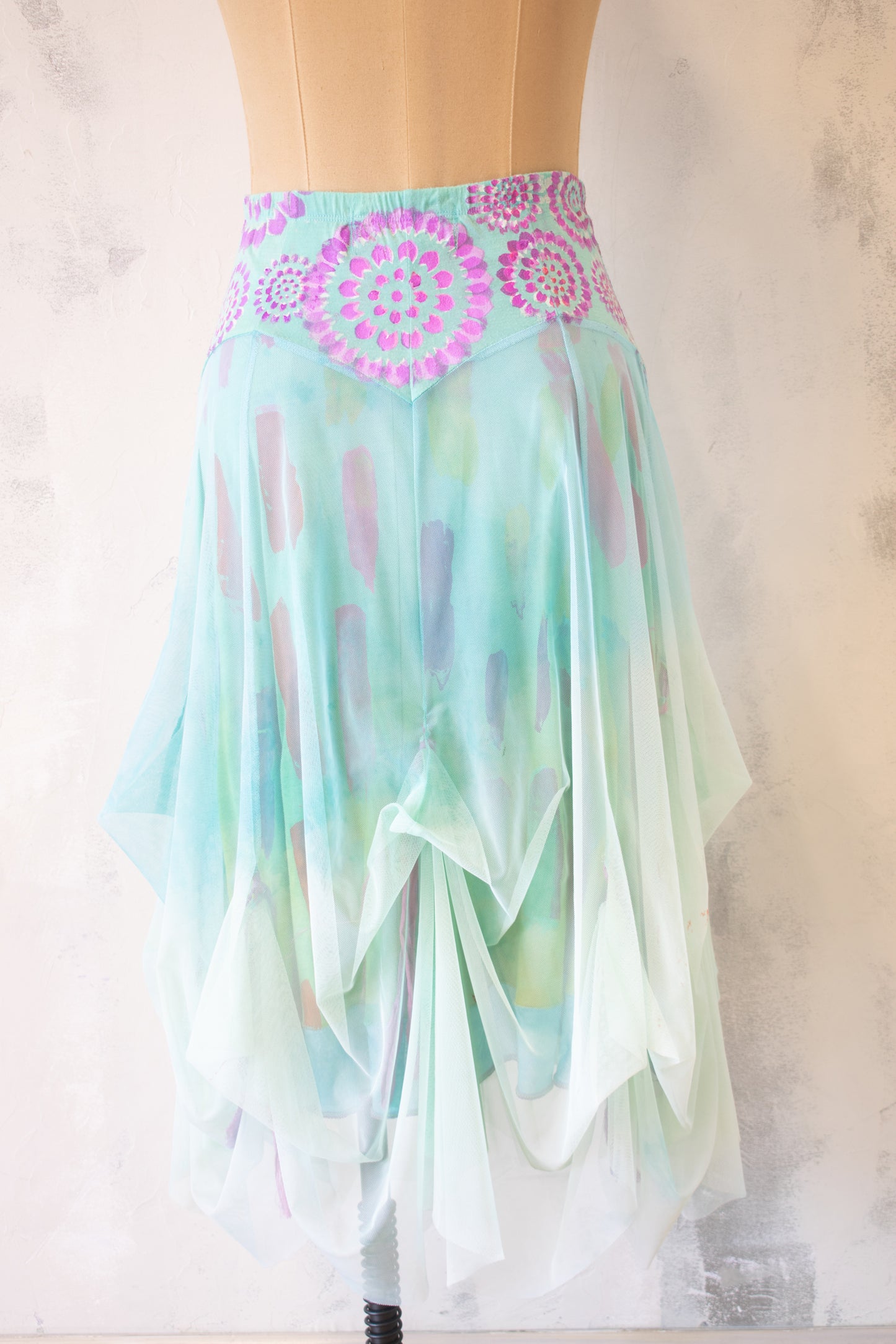 Roots and Wings; Fairy Dance Skirt in Periwinkle