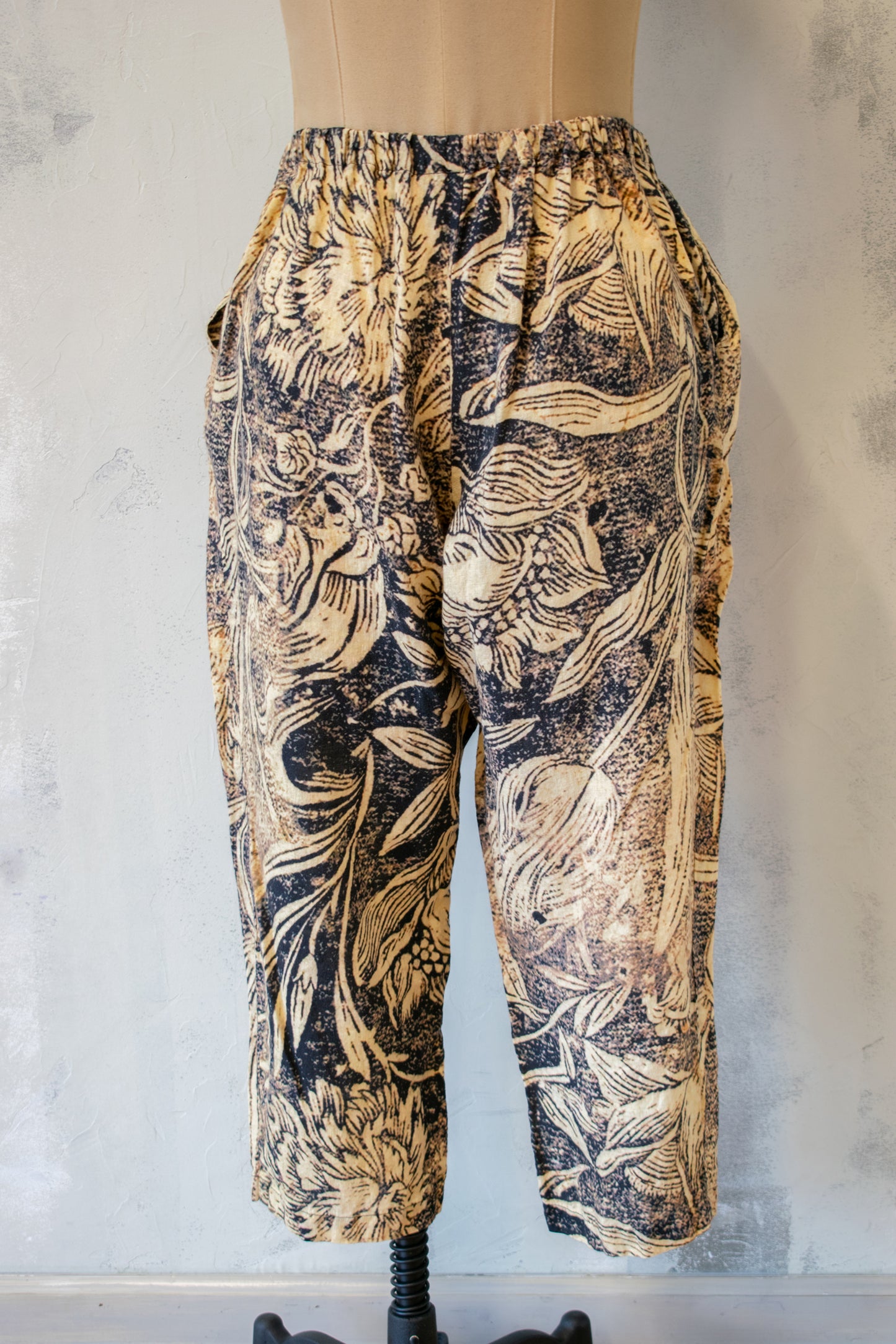 Krista Larson; Ohm Pant in Floral Wheat