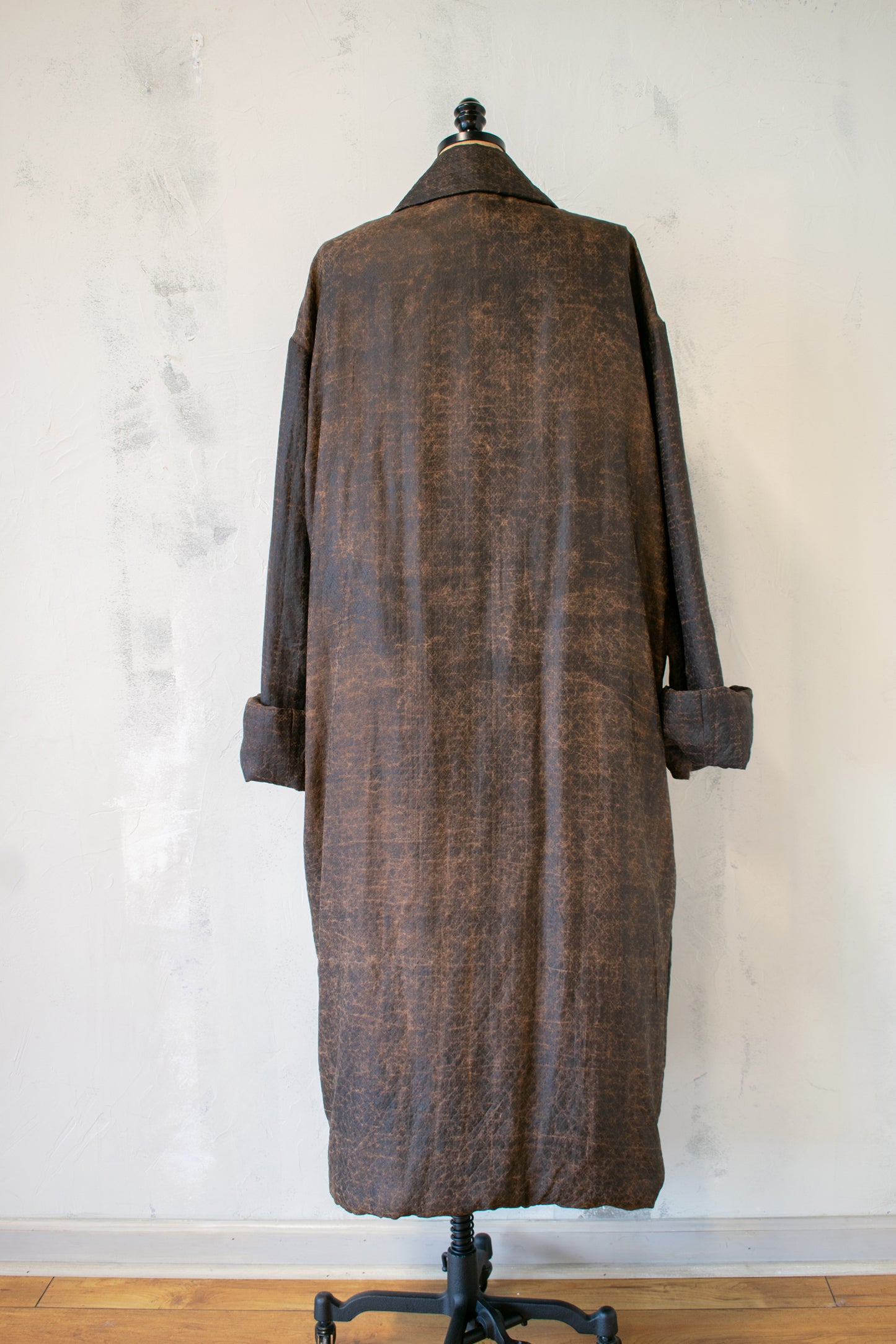 Vivienne Tam; Vintage Mud Silk Coat