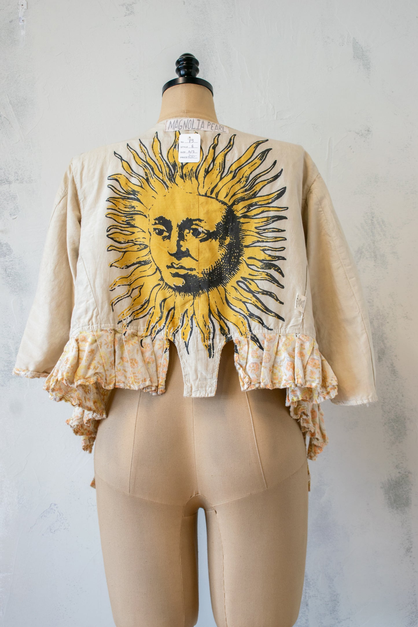 Magnolia Pearl; Peplum Jacket in All Seeing