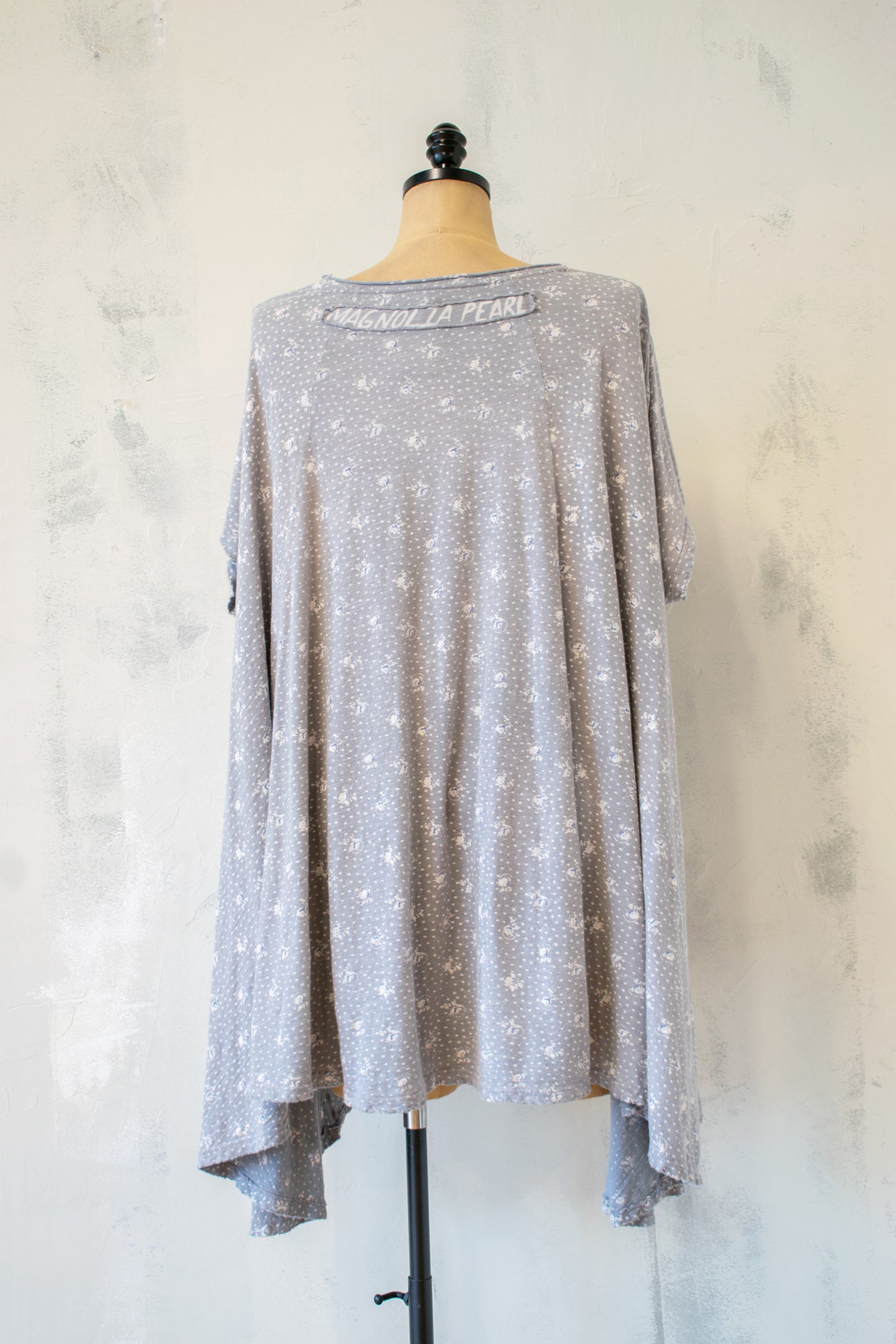 Magnolia Pearl; Floral, A-line, HI-Lo Tee