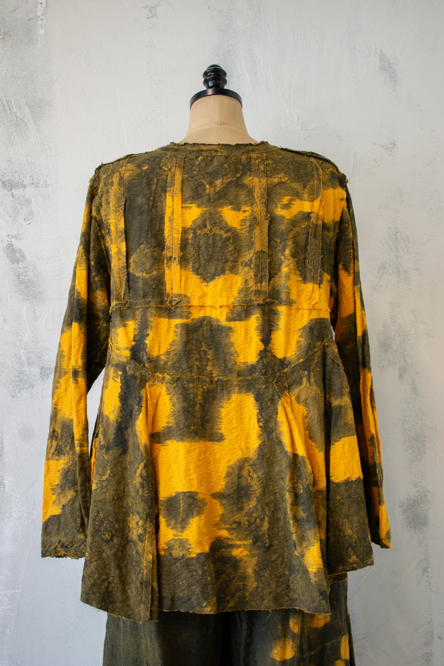 Dress to Kill; Hand Painted Peplum Top