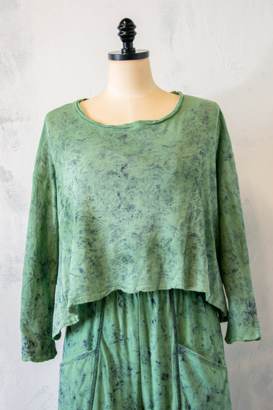 Cynthia Ashby; Printed Mesh Topper