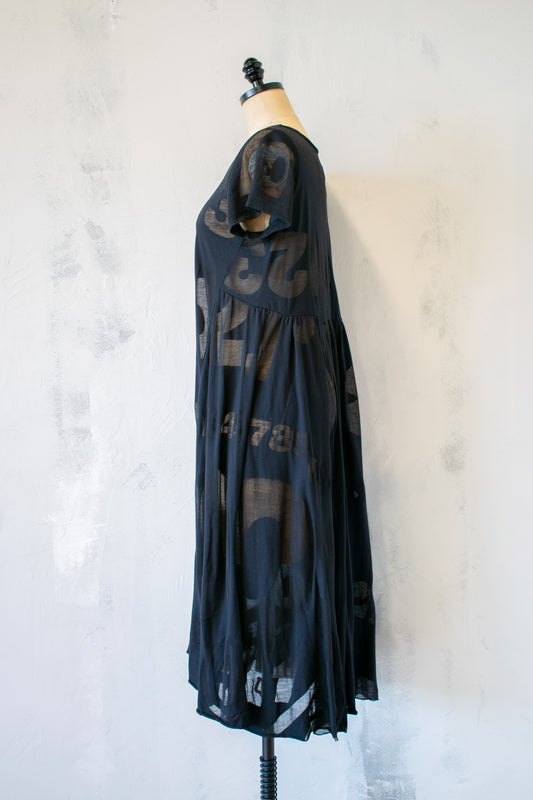 Rundholz Black Label; Alphabet Burn Out Dress