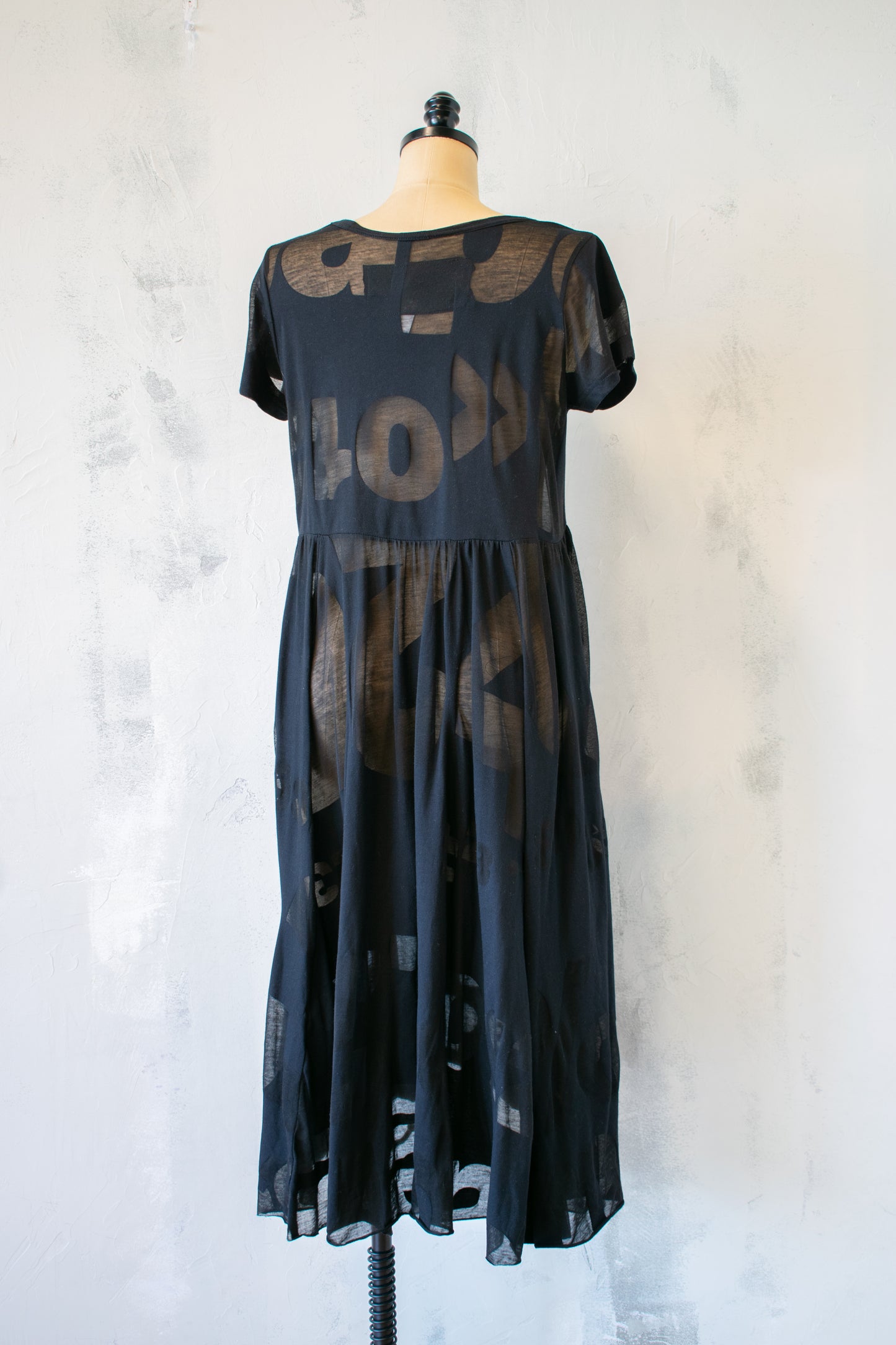 Rundholz Black Label; Alphabet Burn Out Dress