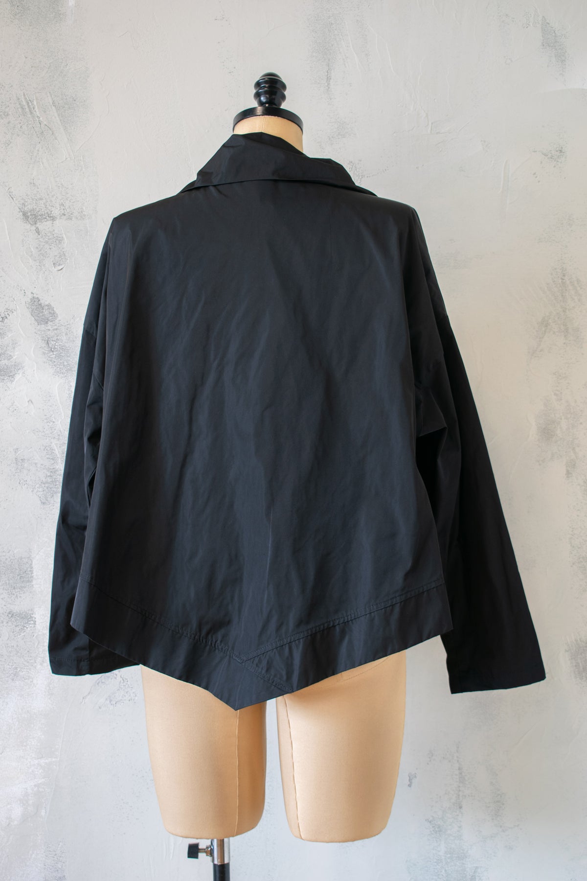 Planet: Black Taffeta Jacket