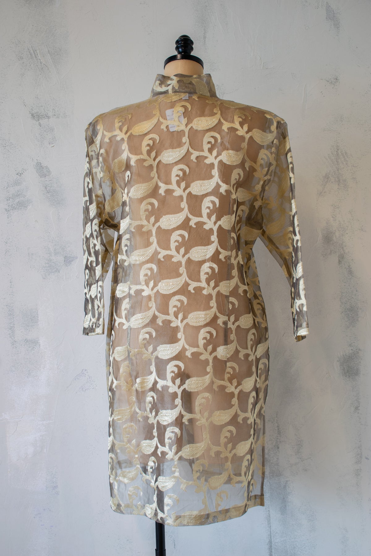 Connie Robertson: Jacquard Silk Tunic