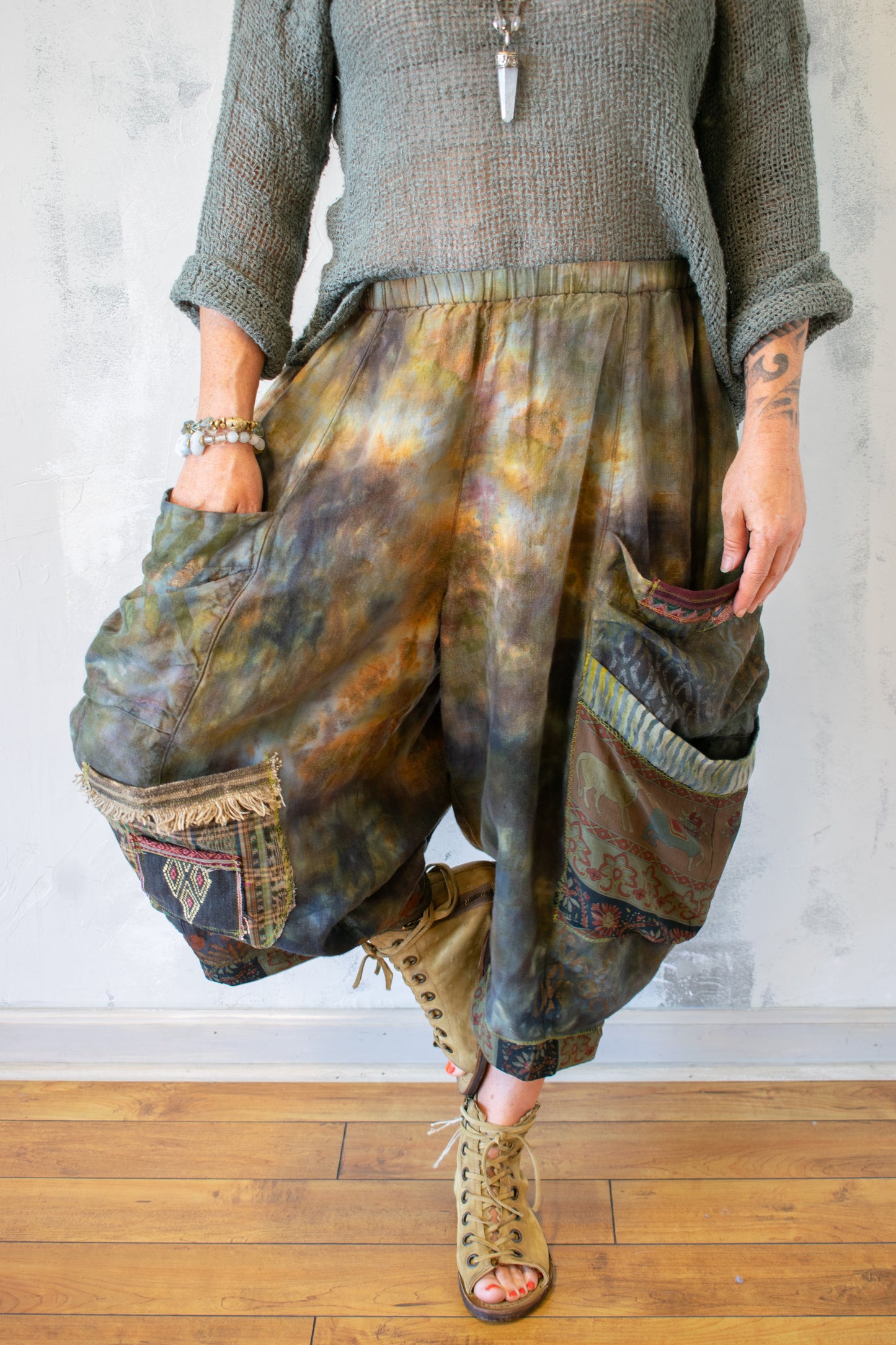 Caravan Cargo Bloomers in Olive Drab
