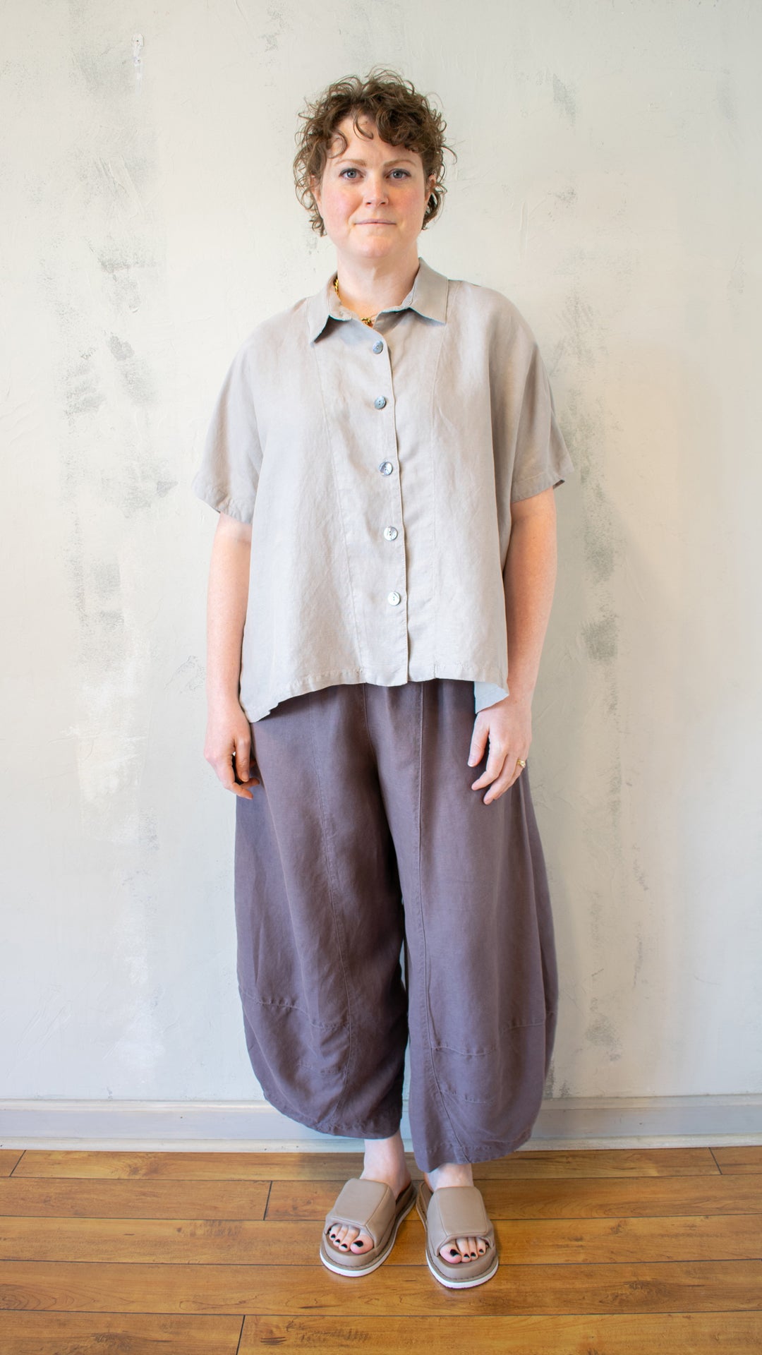 Cap Sleeve Shirt (Multiple Colors)