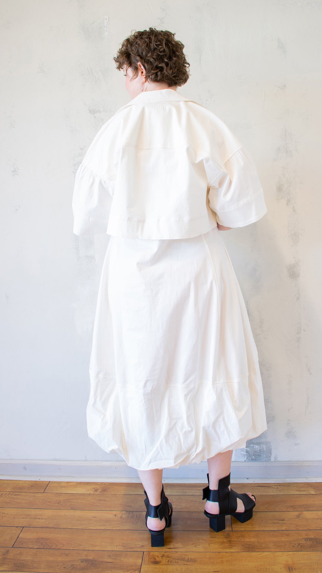 Lea Jacket in Off White