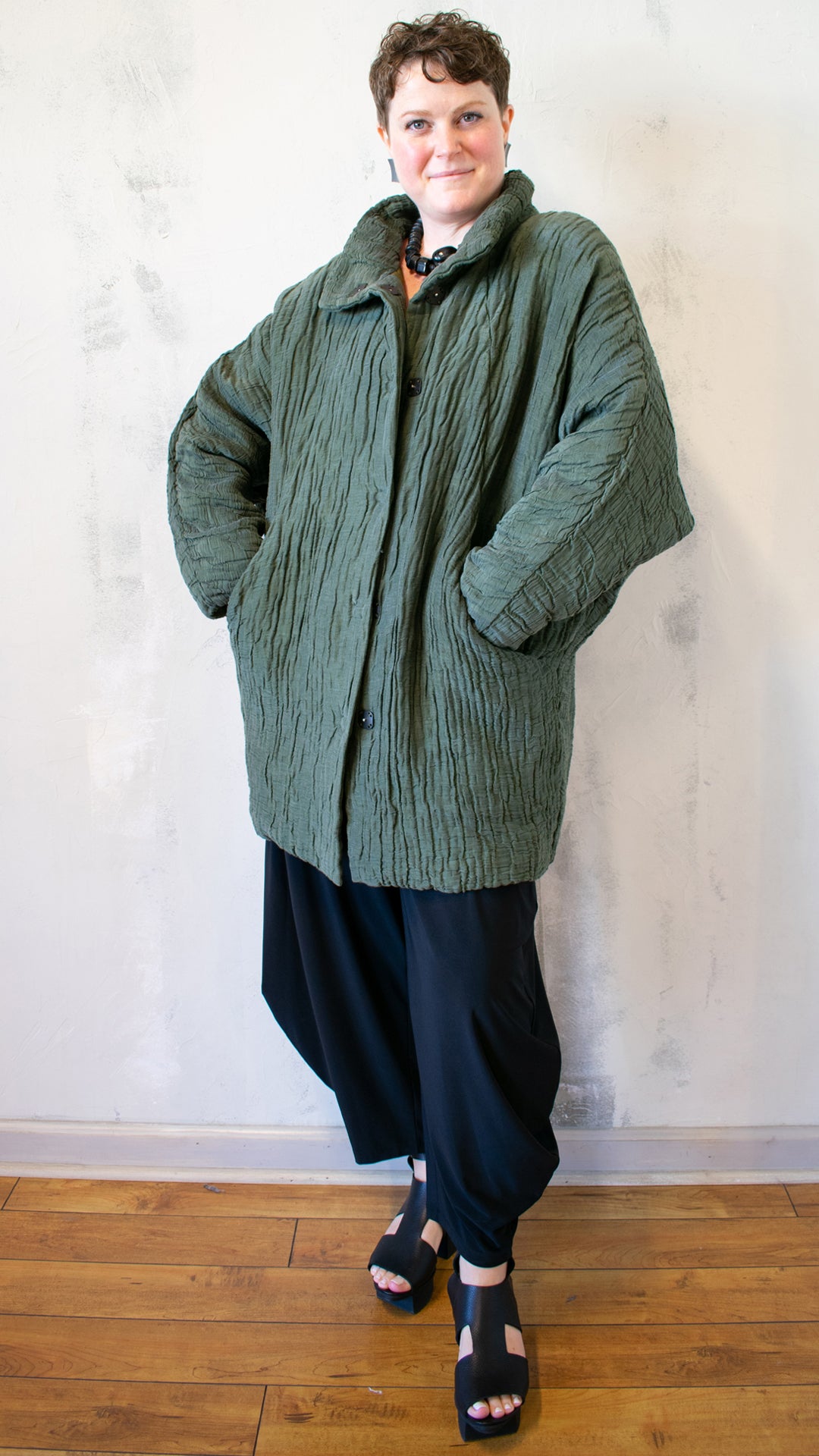 Silk and Linen Coat