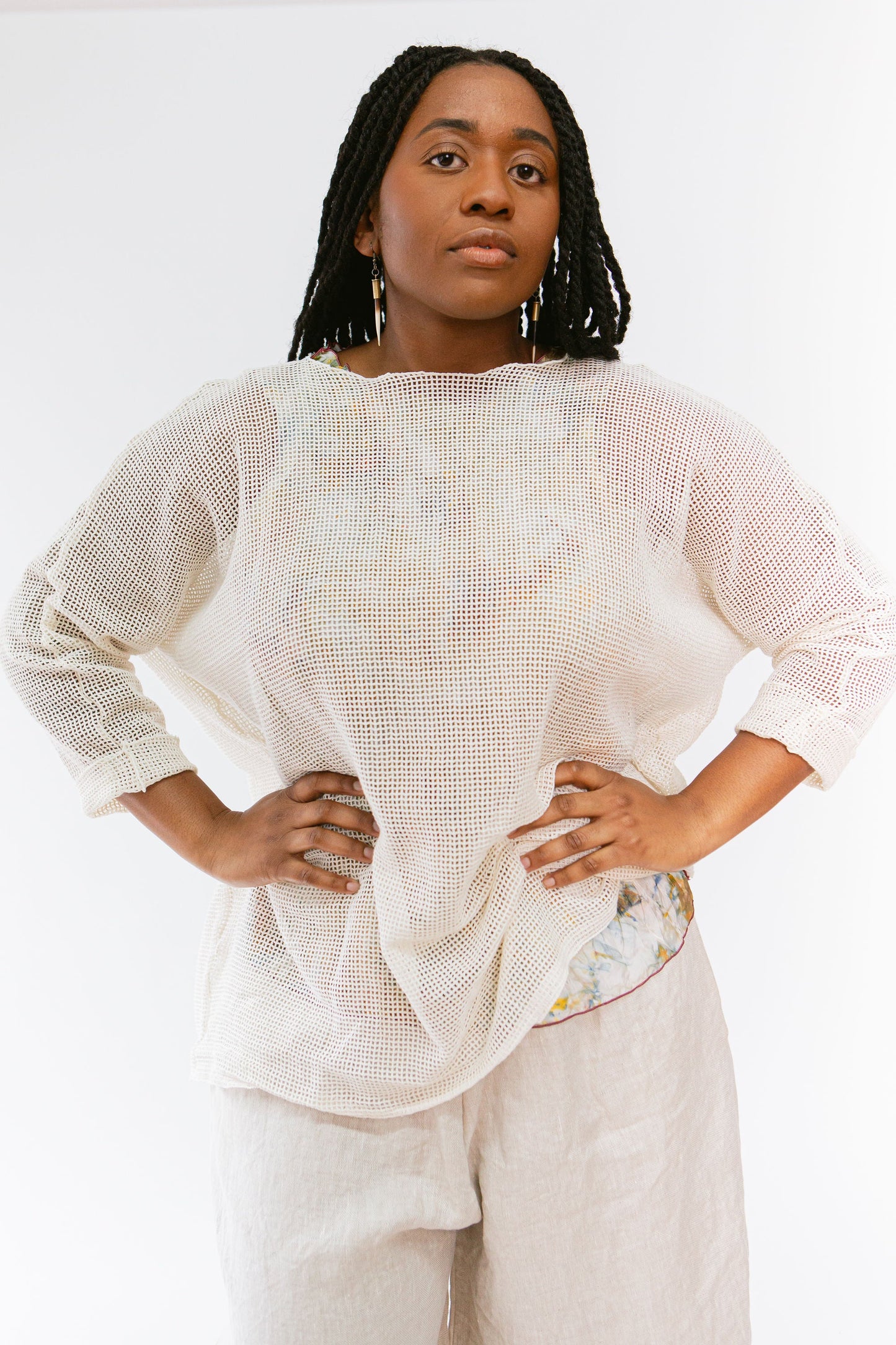 Hitch Top, Cream