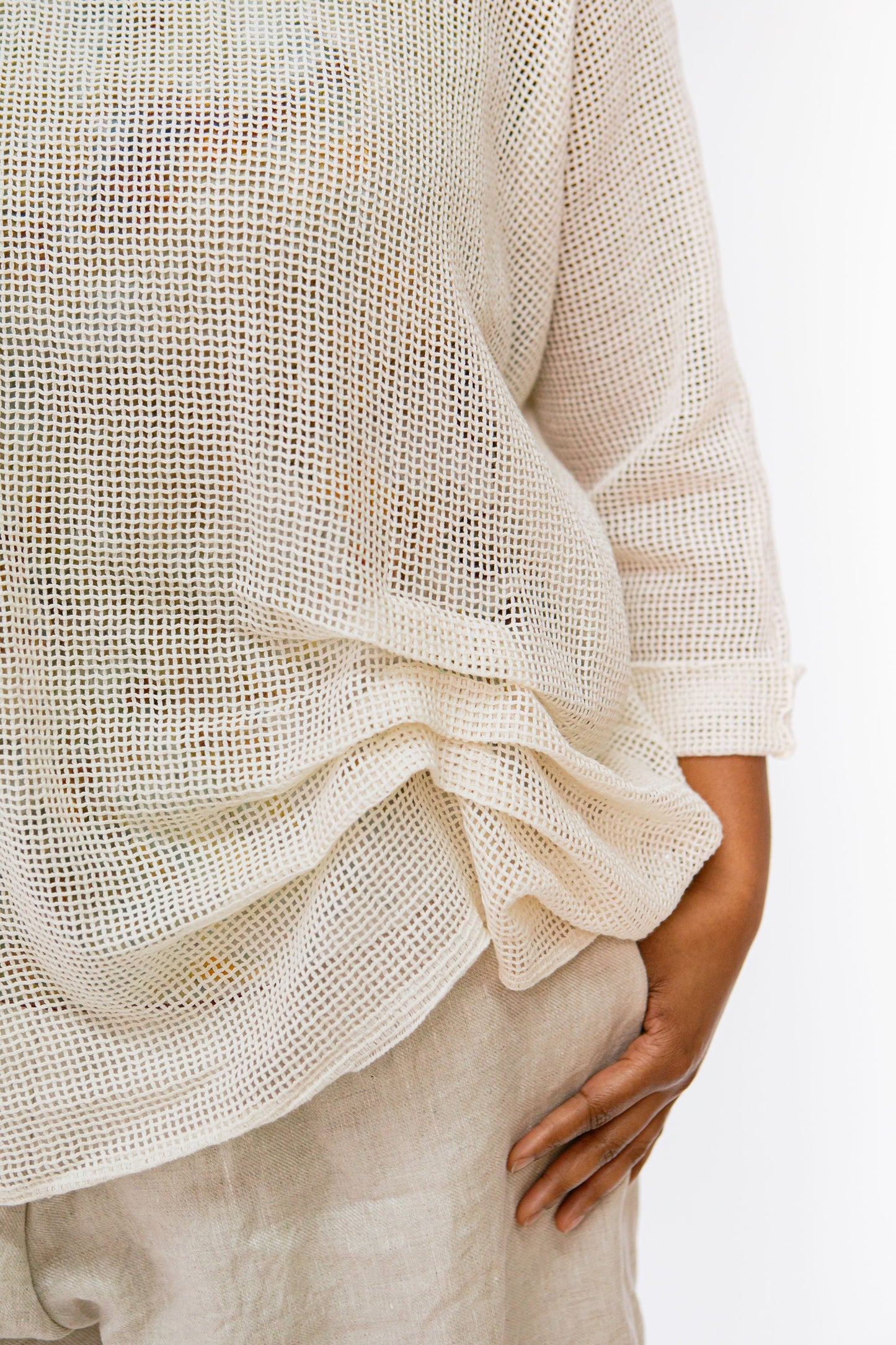 Hitch Top, Cream