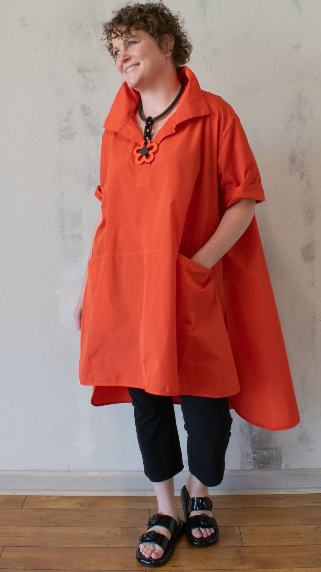 Schille Tunic in Tangerine