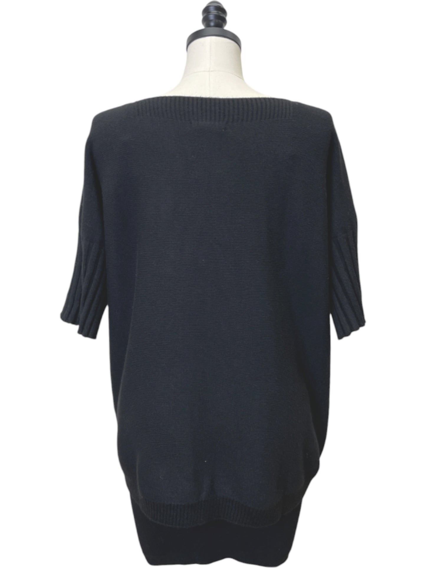 Square Neck Short Sleeve Sweater