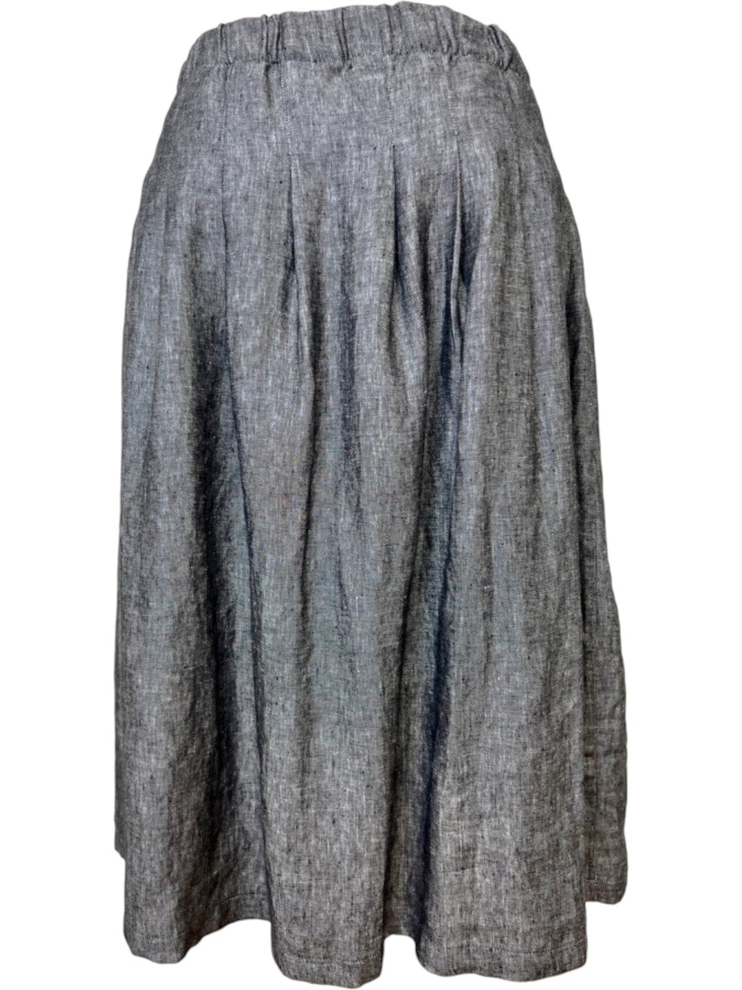 Herringbone Linen Skirt