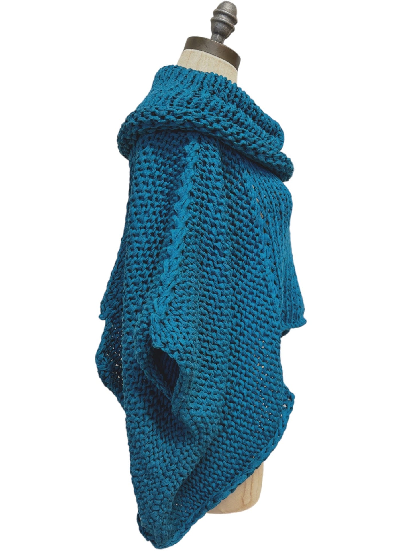 Cape Sweater in Turquoise