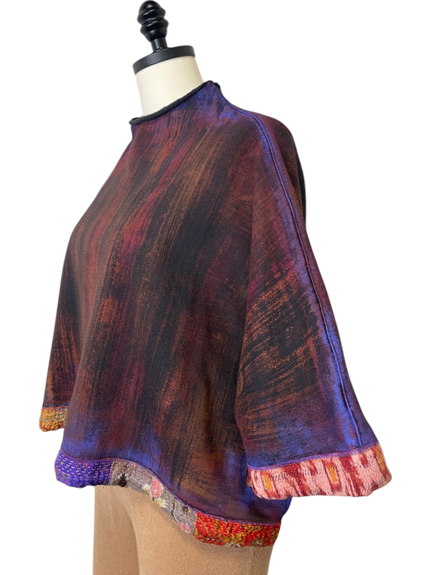 Sundari Sweat Upcycled Kantha Fleece 3