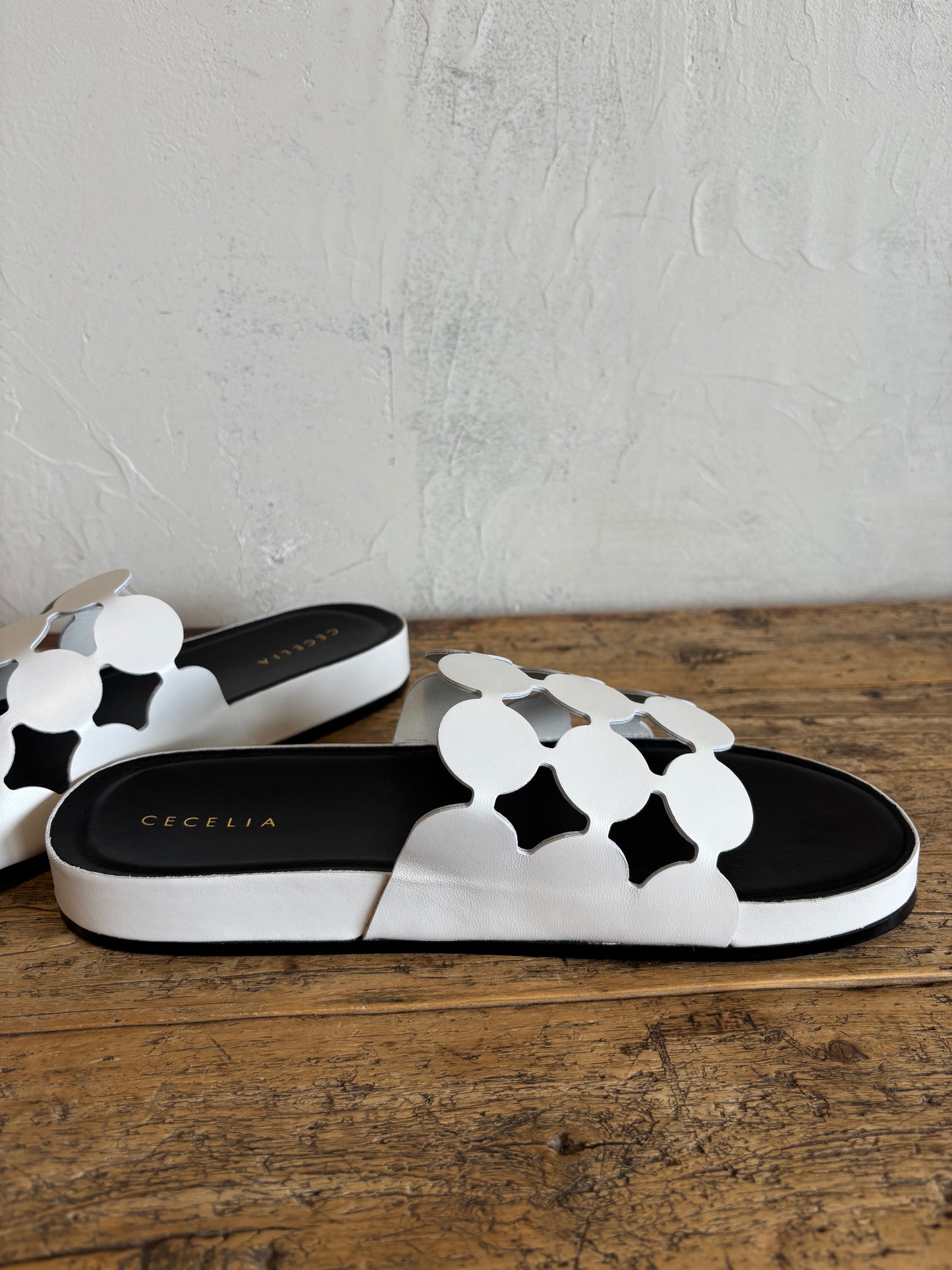 Emily Slide in White