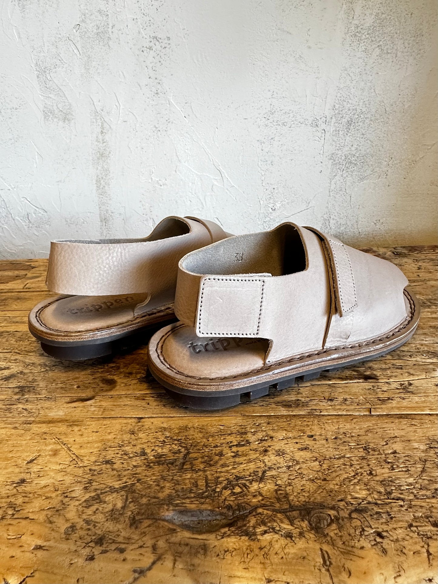 Modal Sandal in Sand Cloud