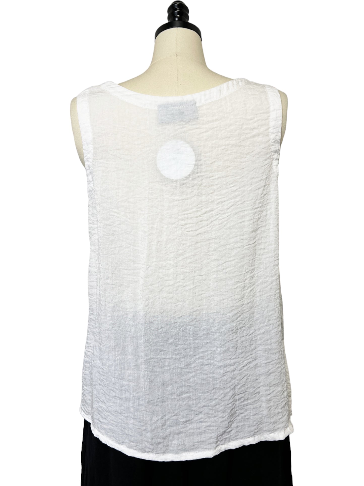 Gails Travel Tank in Paper White