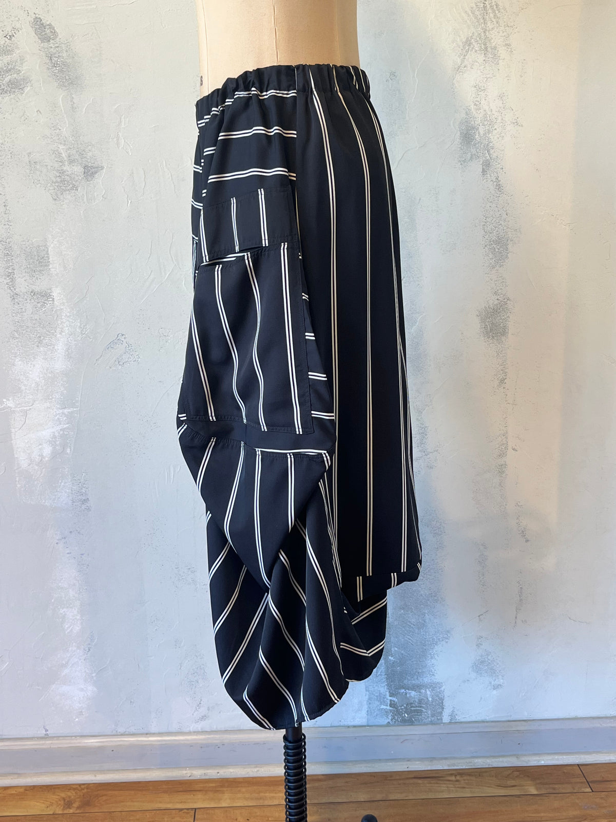 Stripe Big Pocket Pant