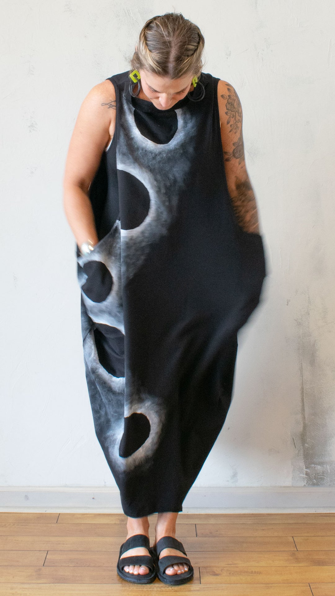 Graphic Circle Dress
