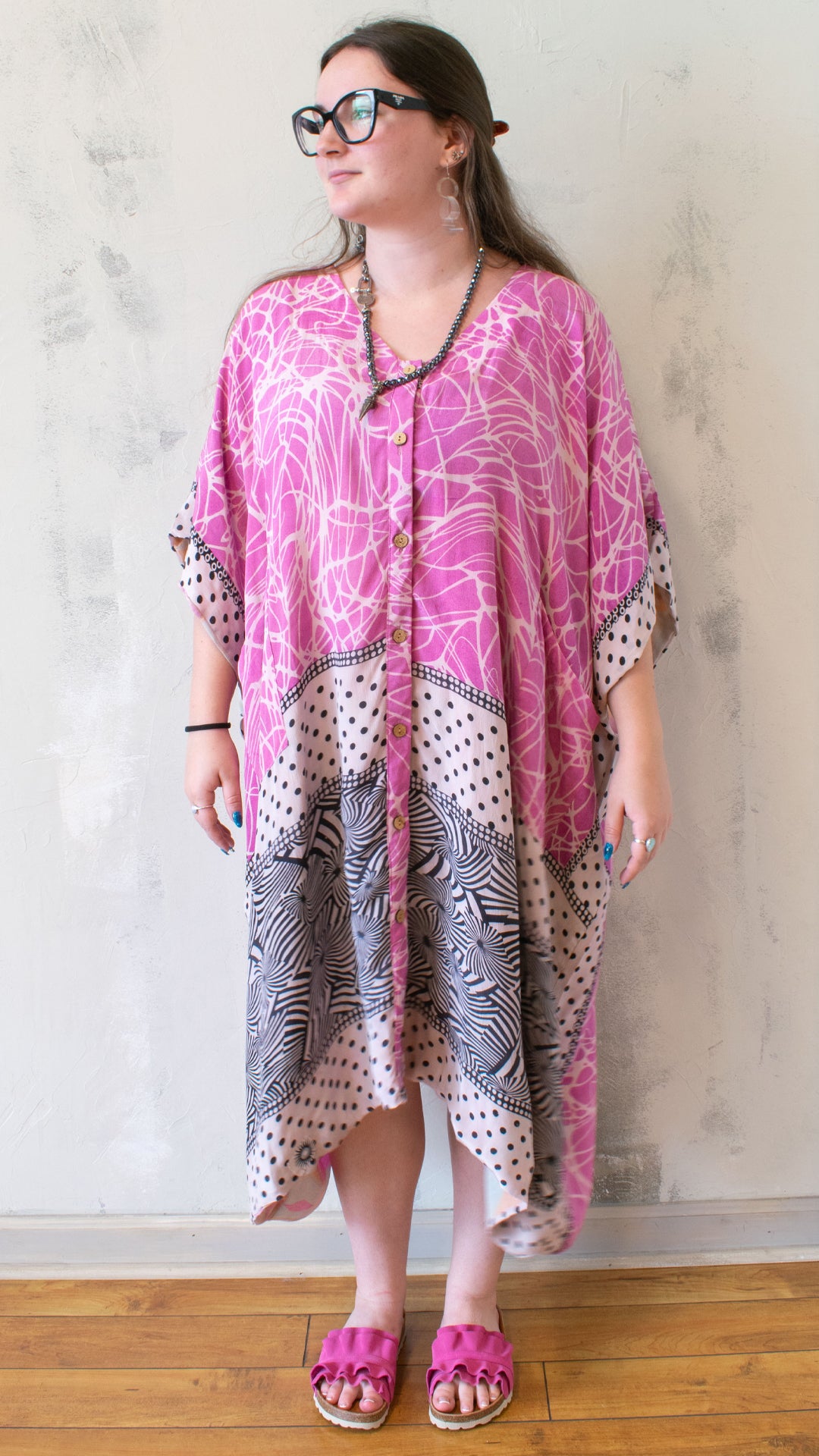 Duality Midi Muu Dress