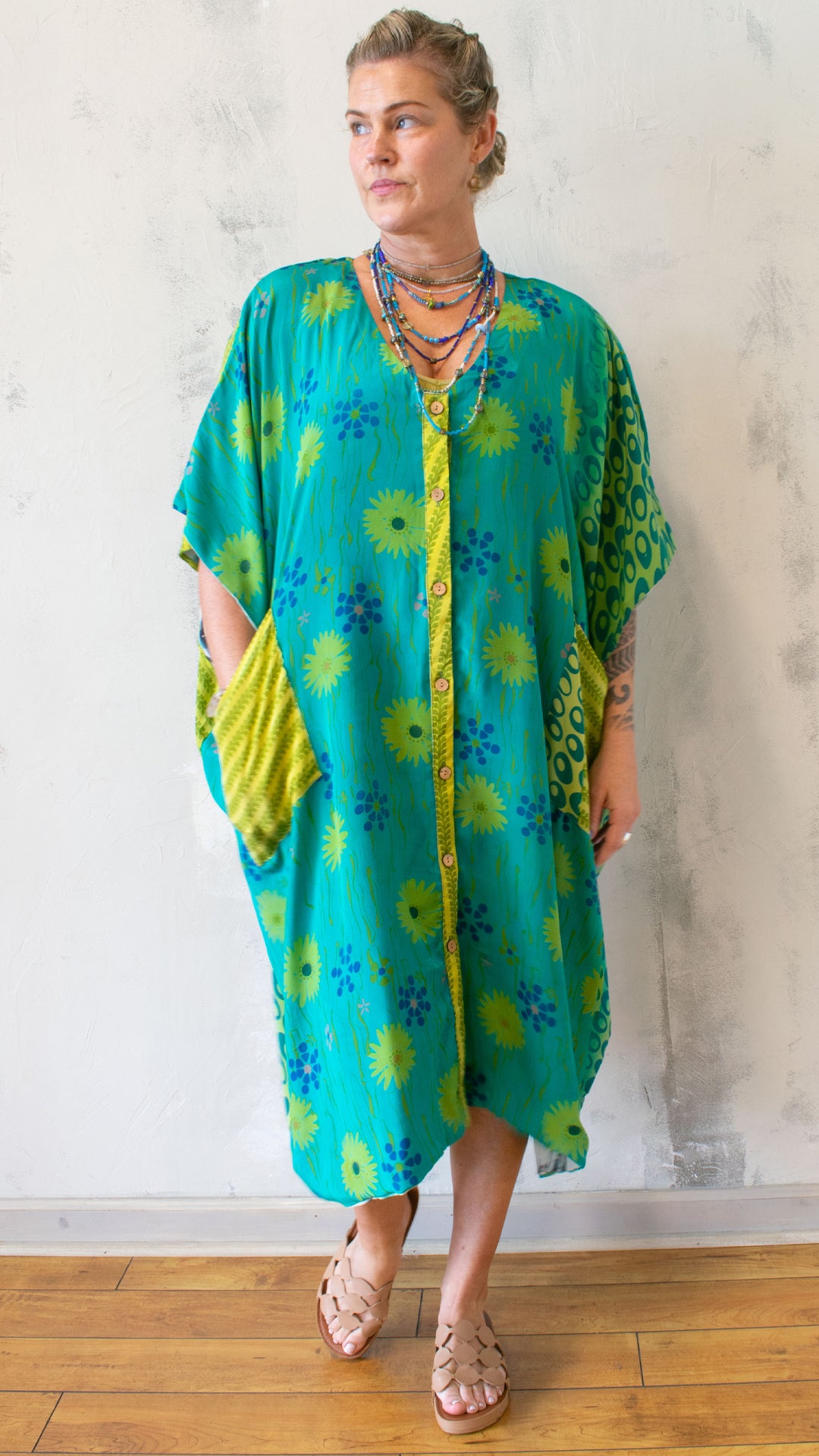 Duality Midi Muu Dress