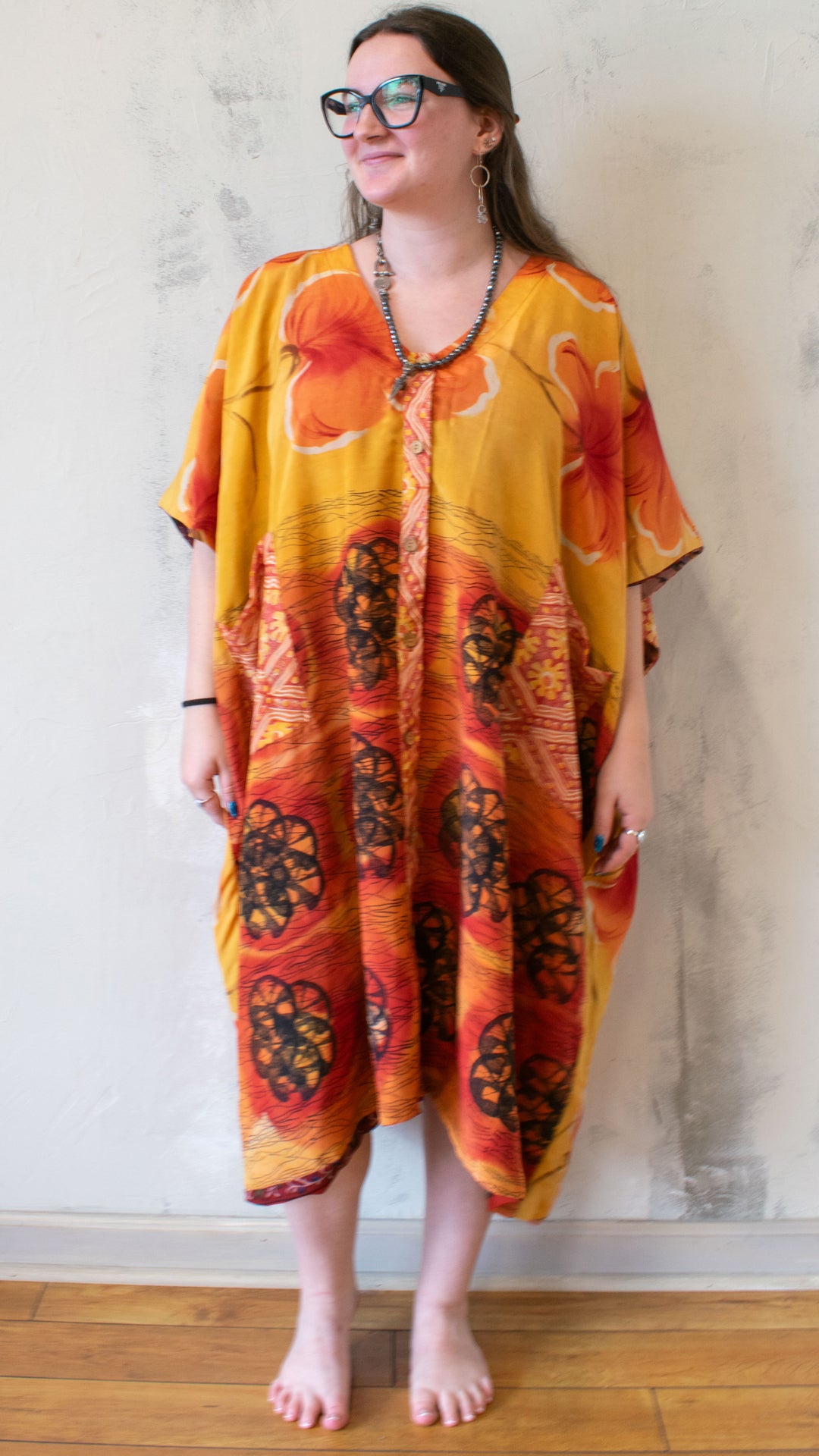 Duality Midi Muu Dress