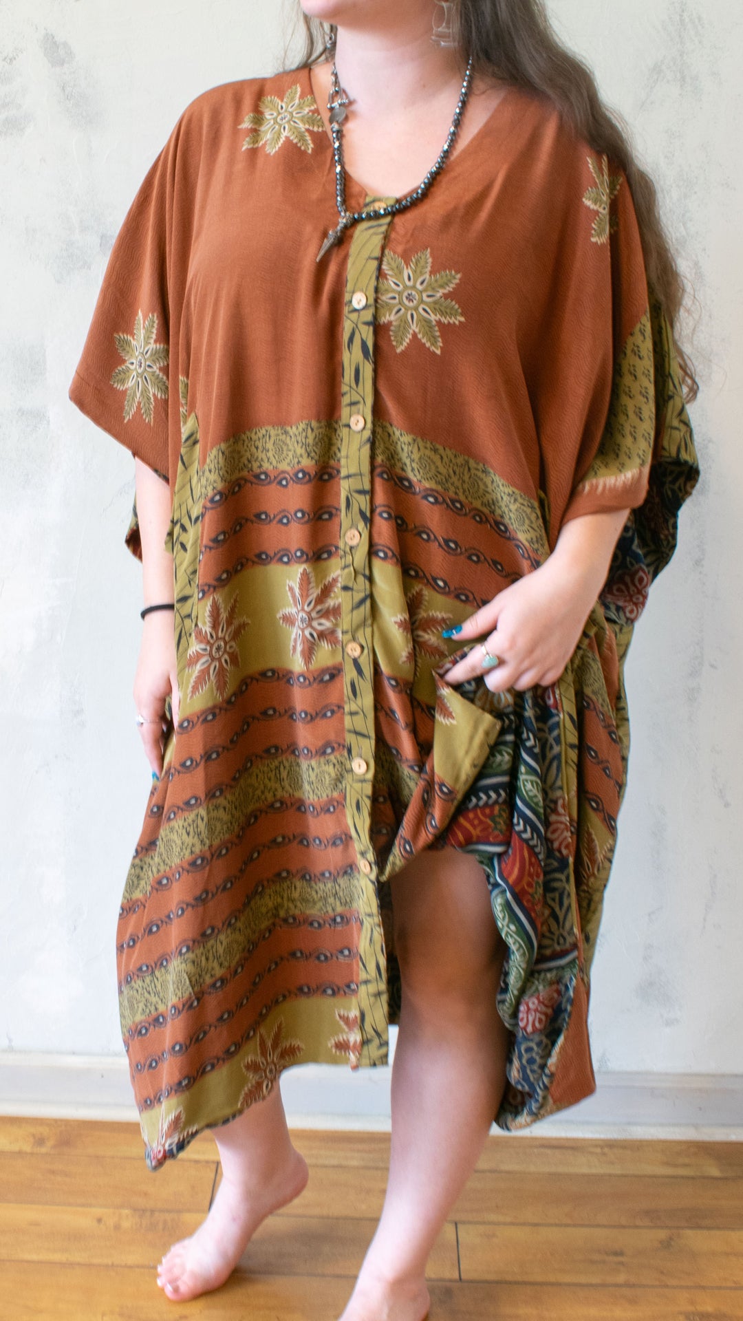 Duality Midi Muu Dress