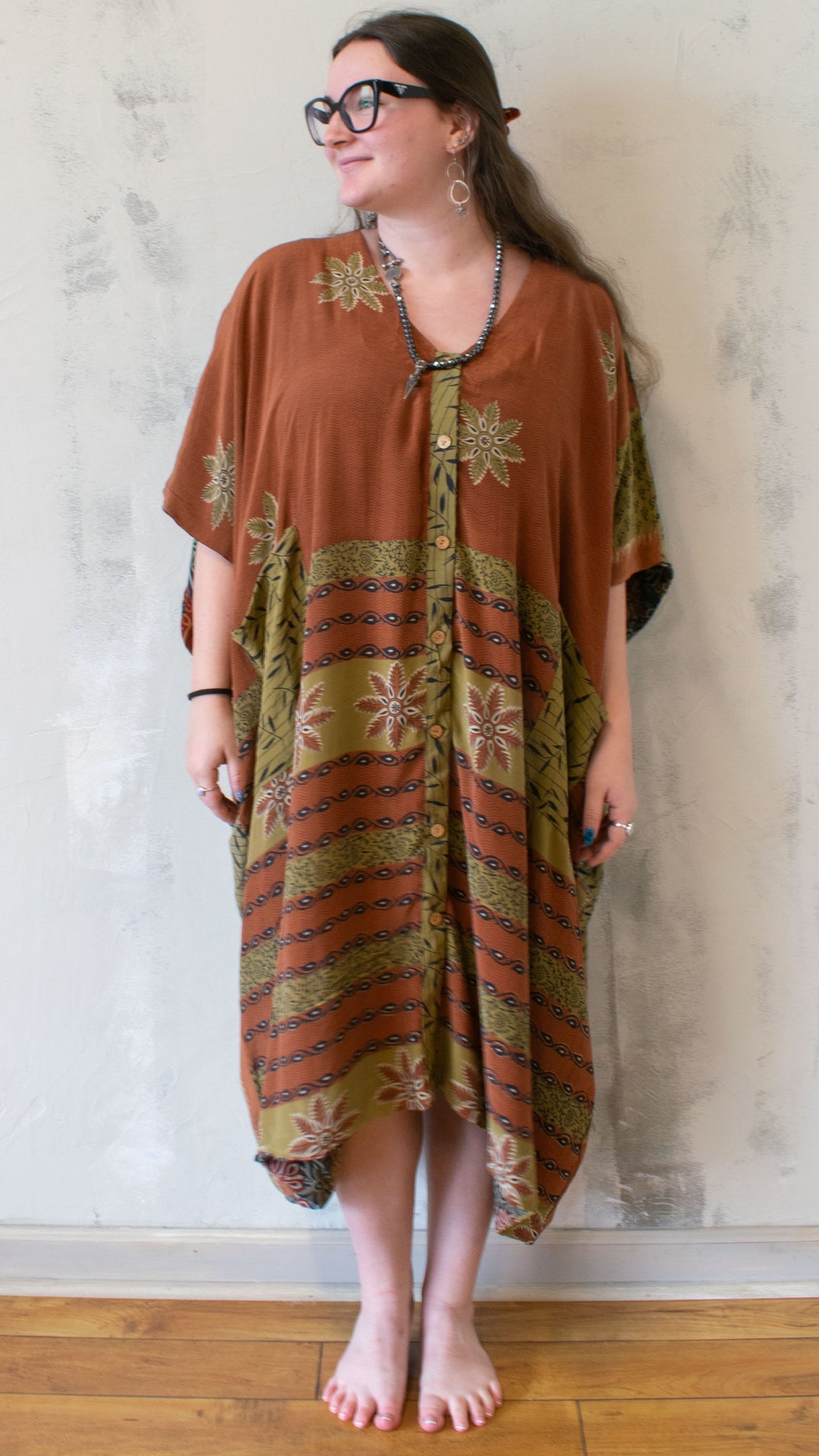 Duality Midi Muu Dress